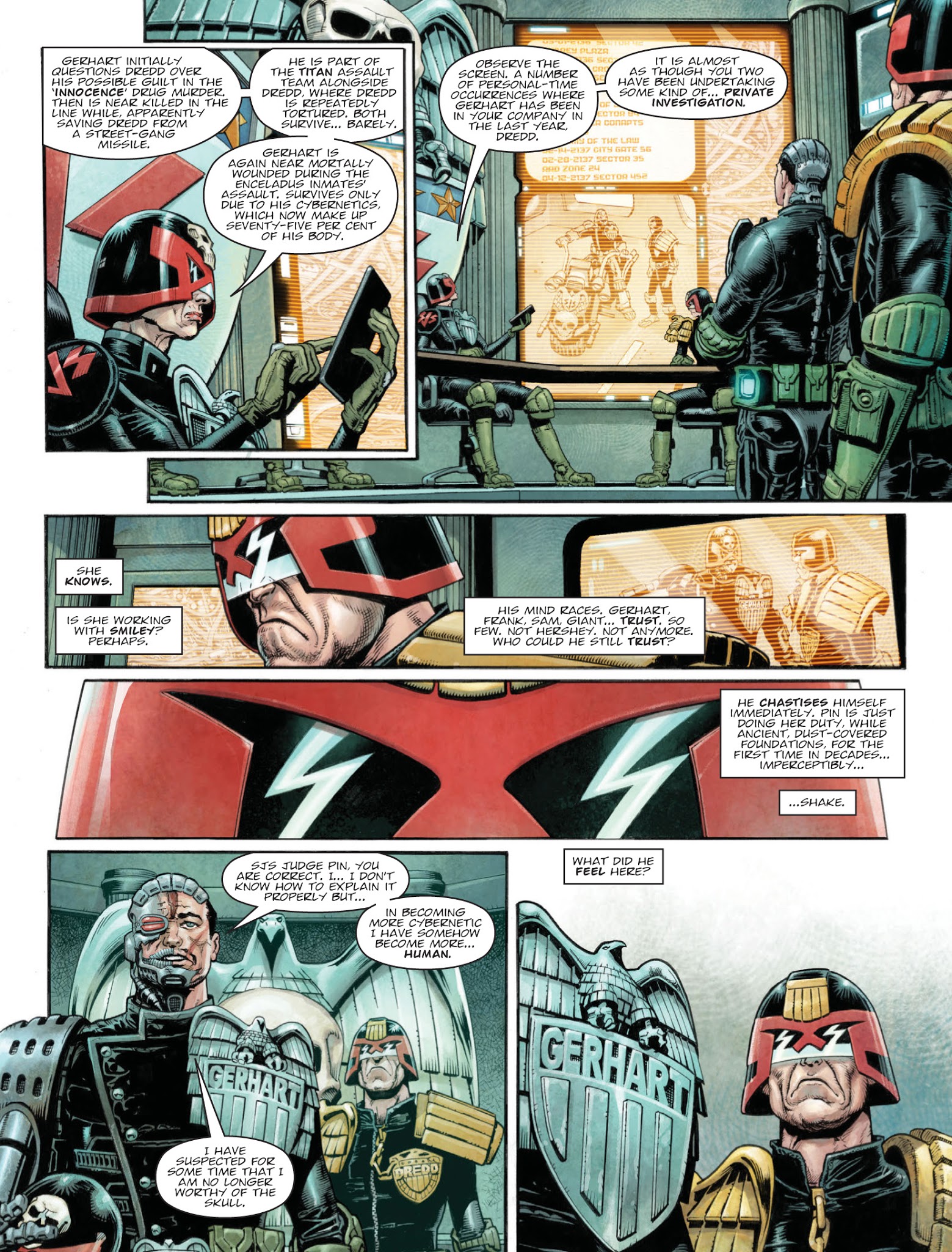 Read online 2000 AD comic -  Issue #2074 - 6