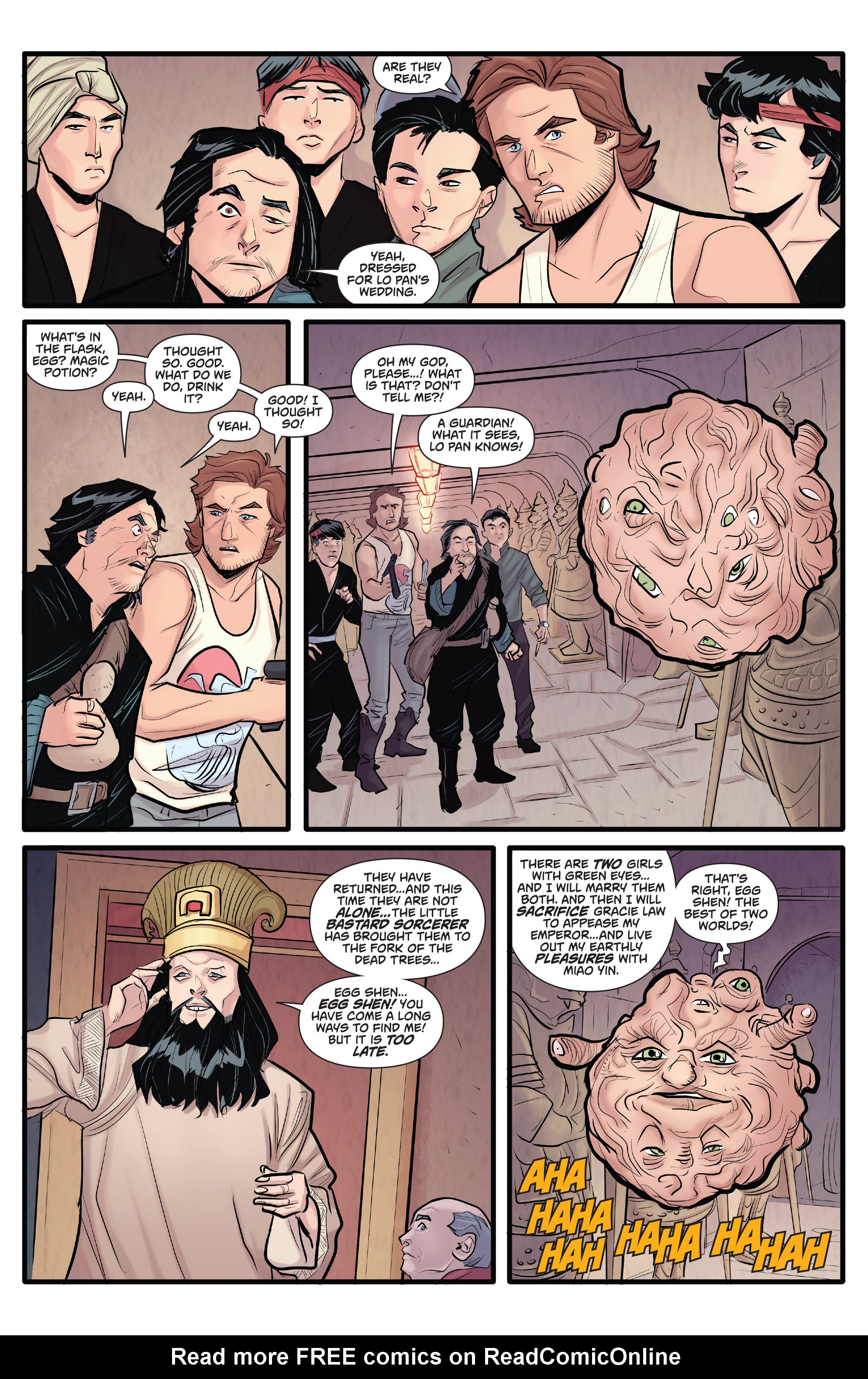 Read online Big Trouble In Little China comic -  Issue #25 - 20
