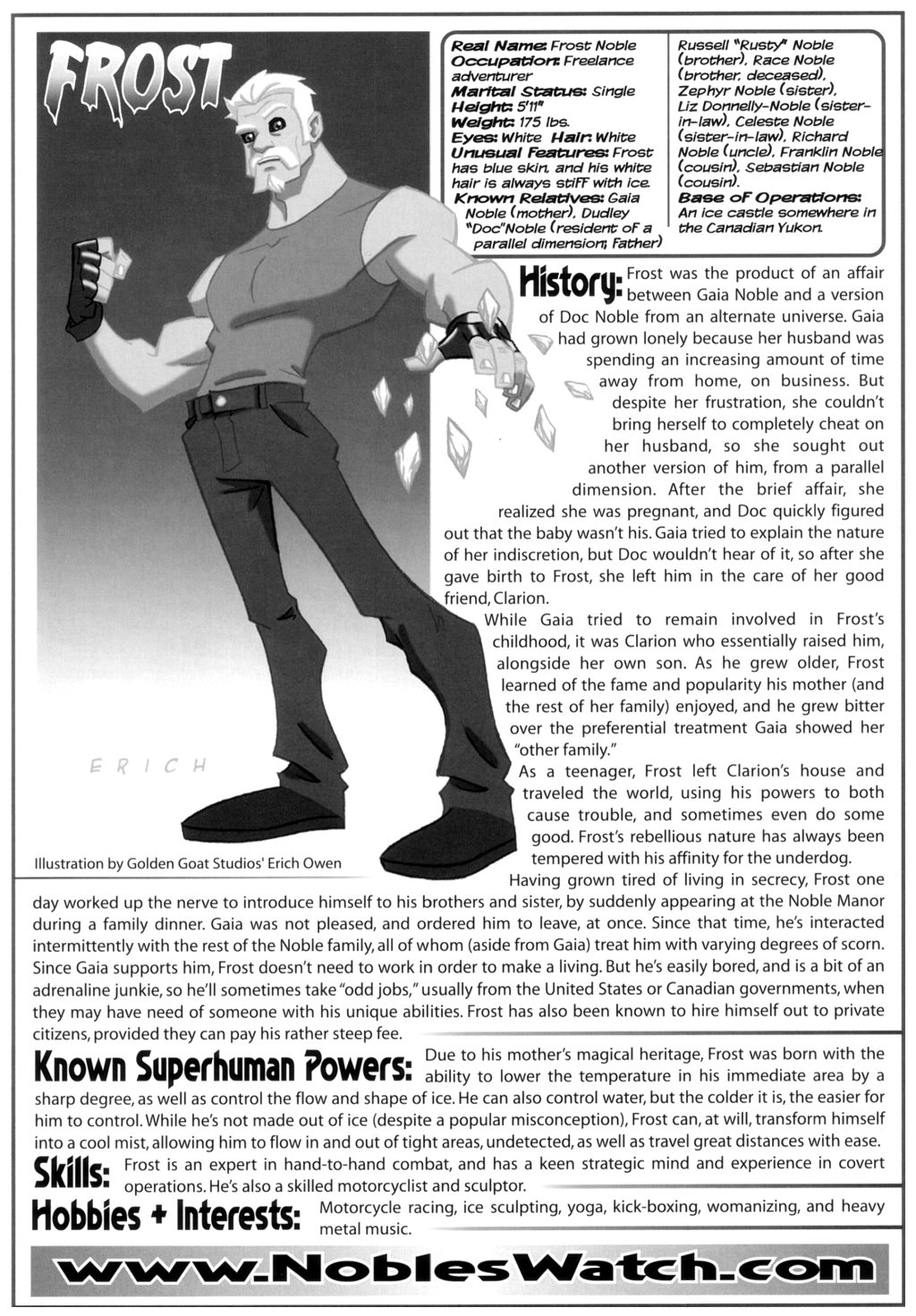 Read online Noble Causes: Distant Relatives comic -  Issue #1 - 26