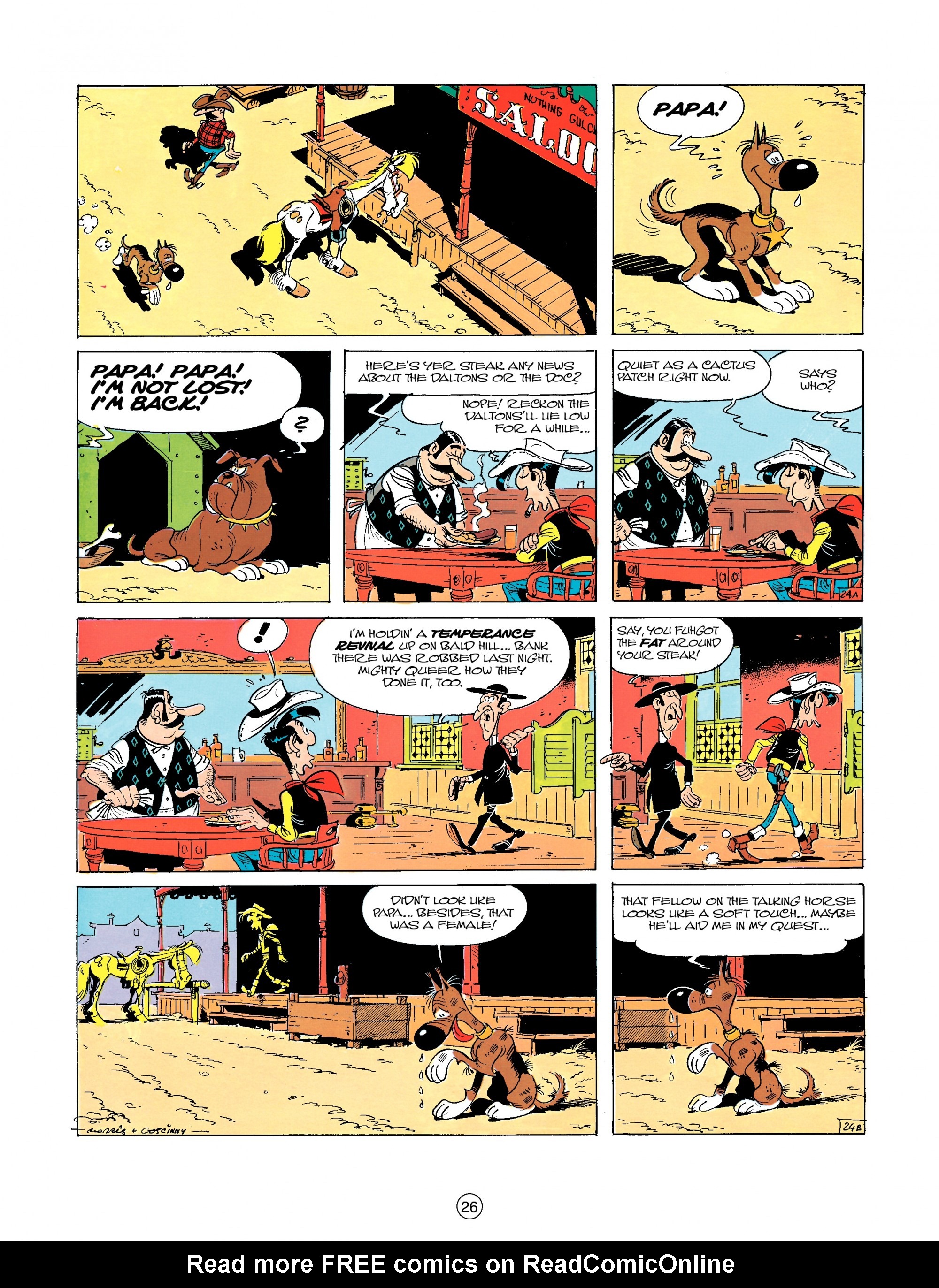 Read online A Lucky Luke Adventure comic -  Issue #23 - 26