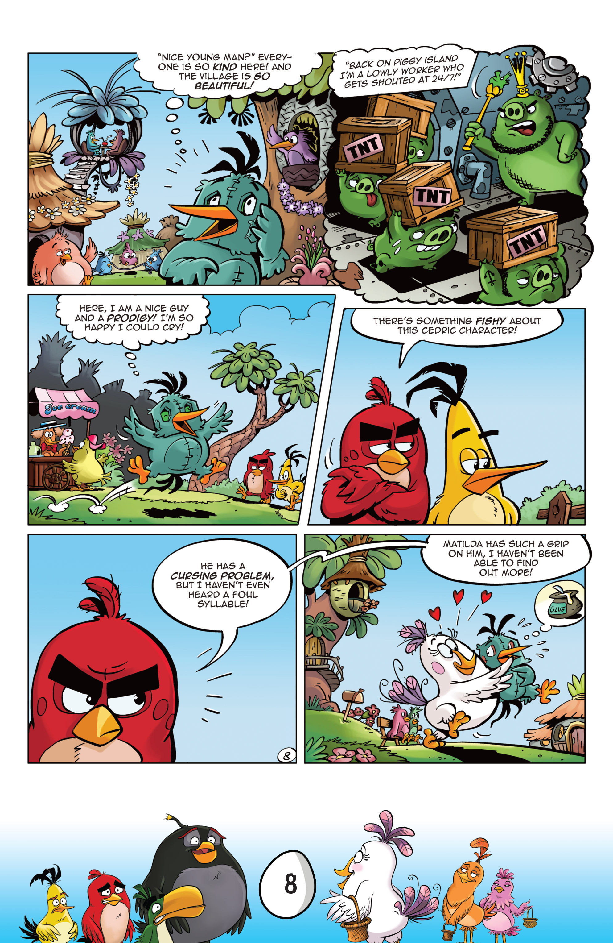 Read online Angry Birds: Flight School comic -  Issue #3 - 10
