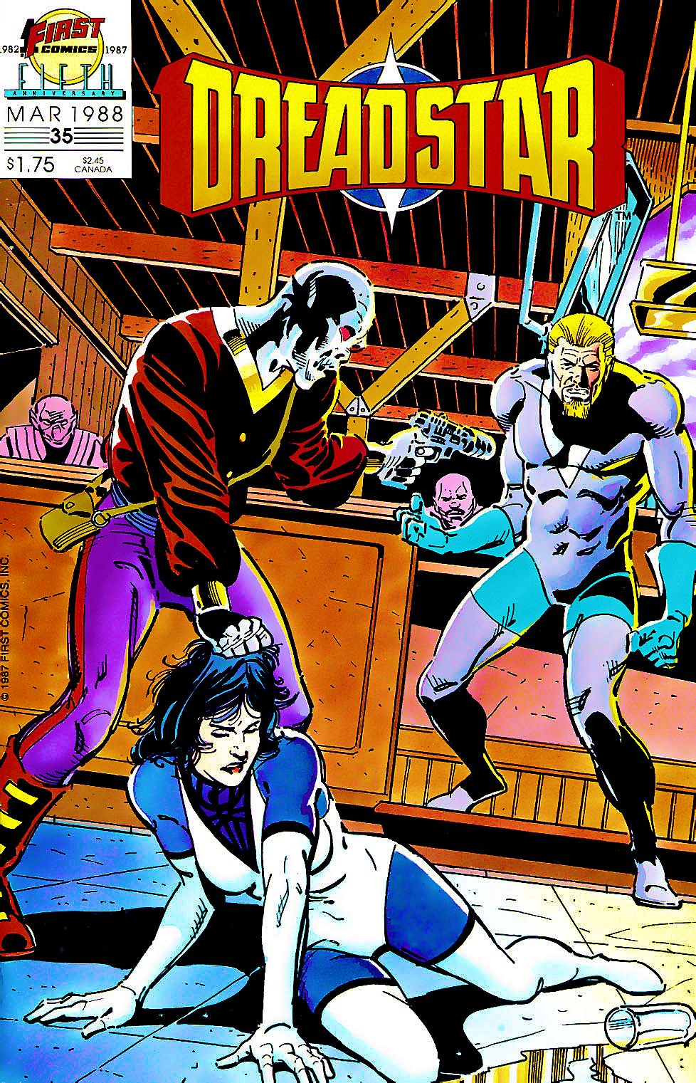 Read online Dreadstar comic -  Issue #35 - 1