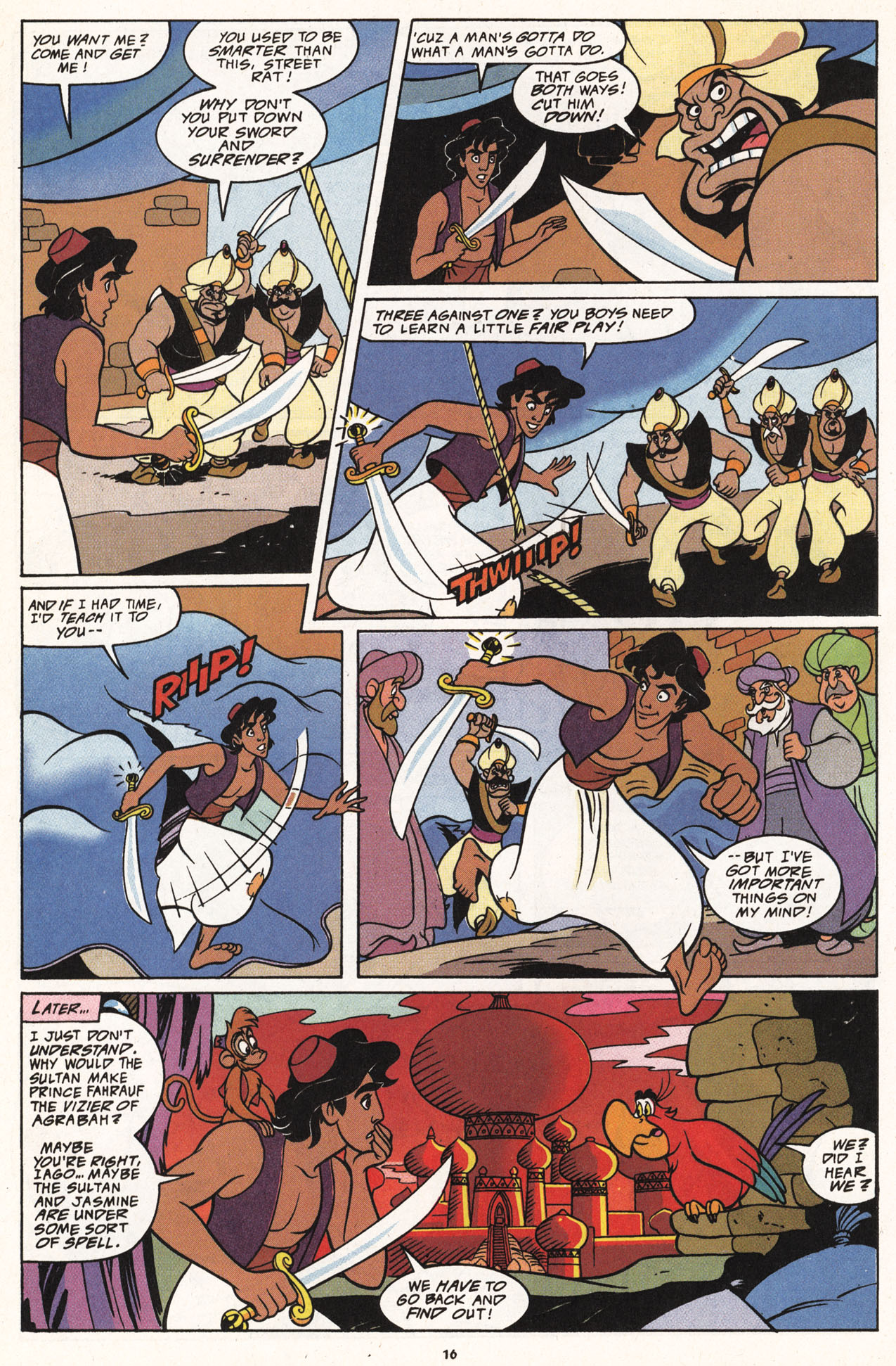 Read online Disney's Aladdin comic -  Issue #3 - 18