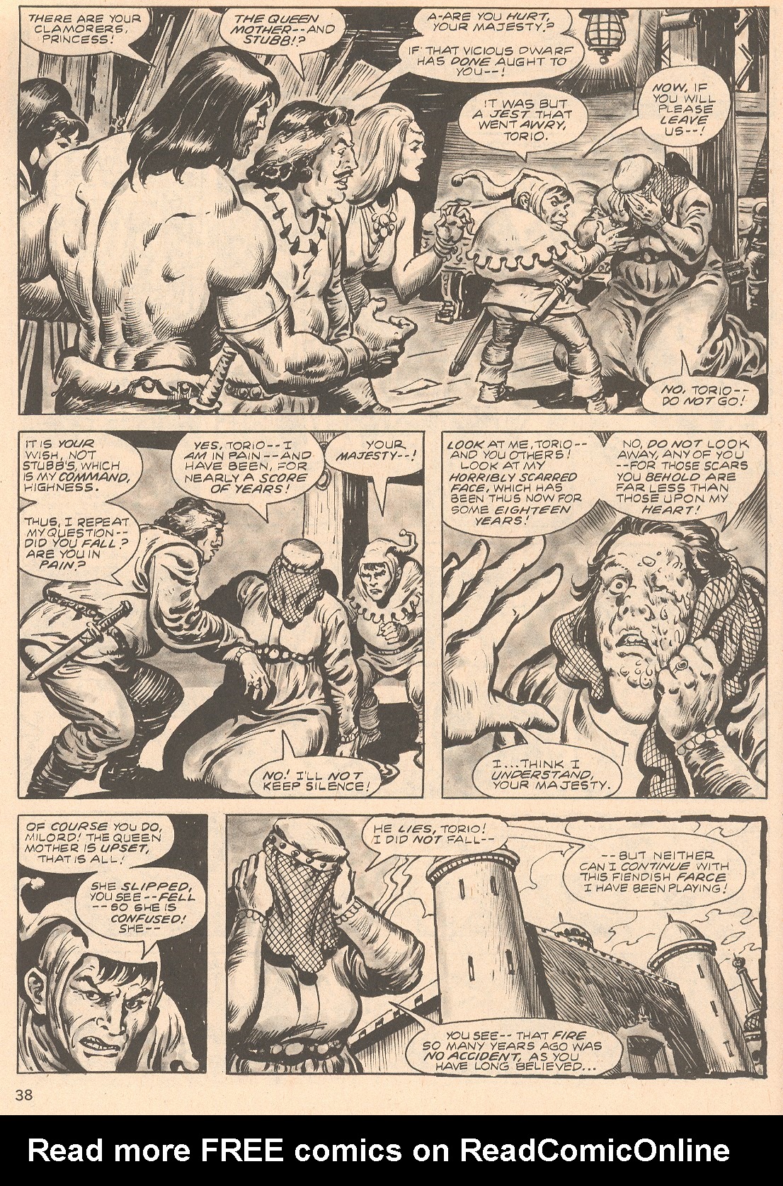 Read online The Savage Sword Of Conan comic -  Issue #66 - 38
