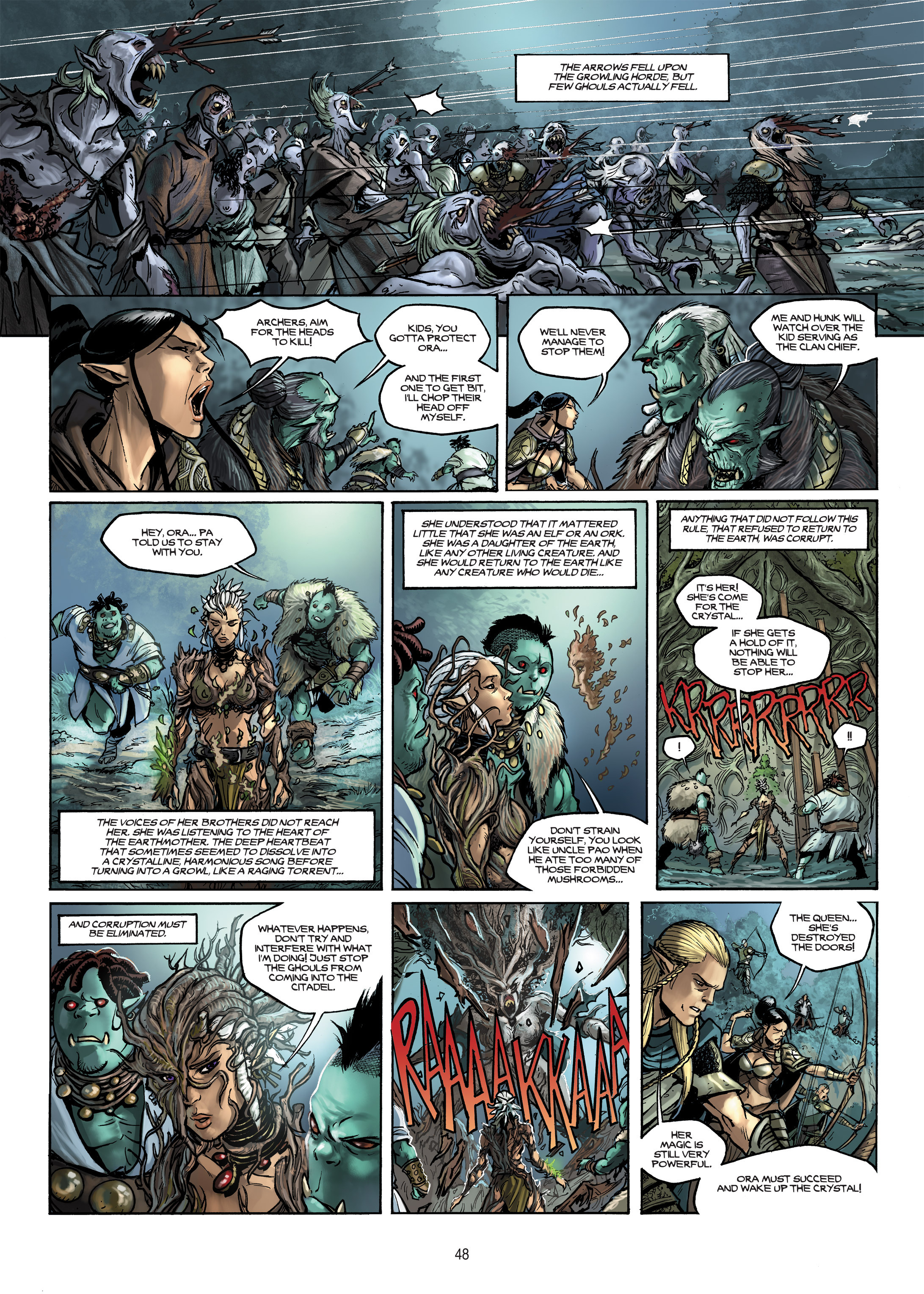 Read online Elves comic -  Issue #12 - 48