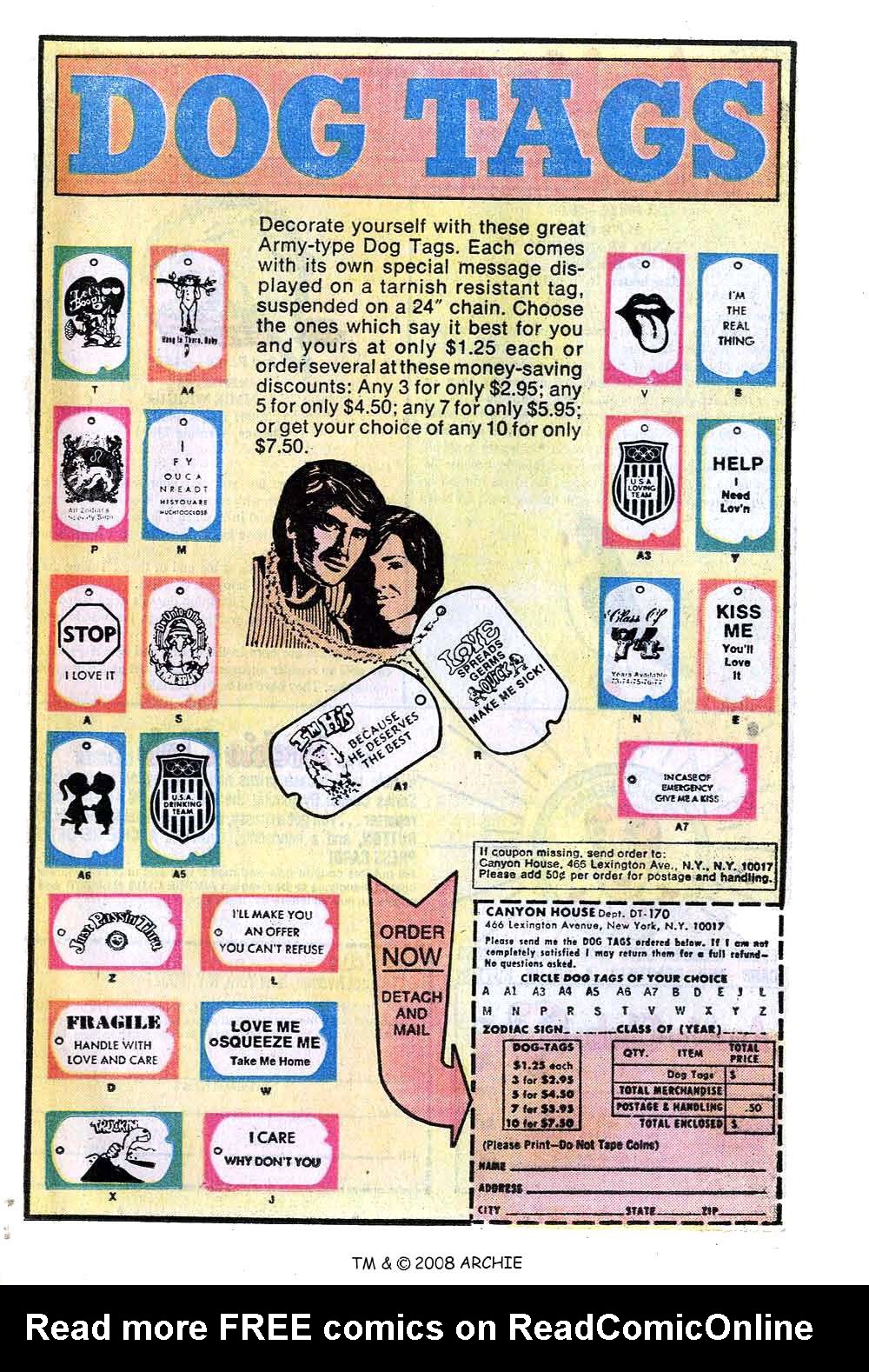 Read online Jughead (1965) comic -  Issue #251 - 25