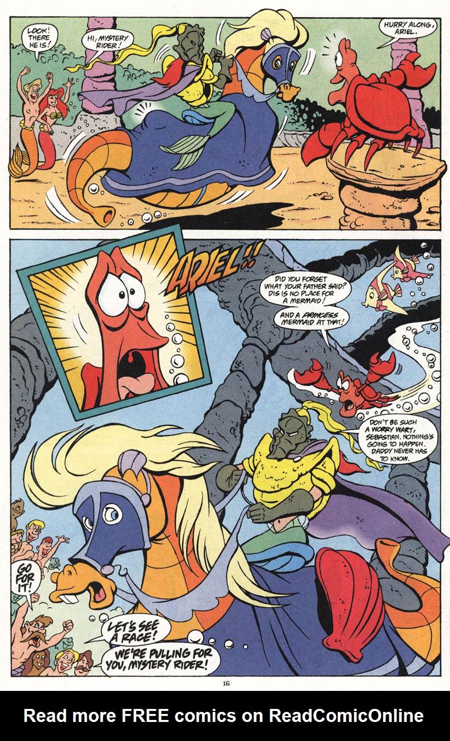 Read online Disney's The Little Mermaid comic -  Issue #9 - 18