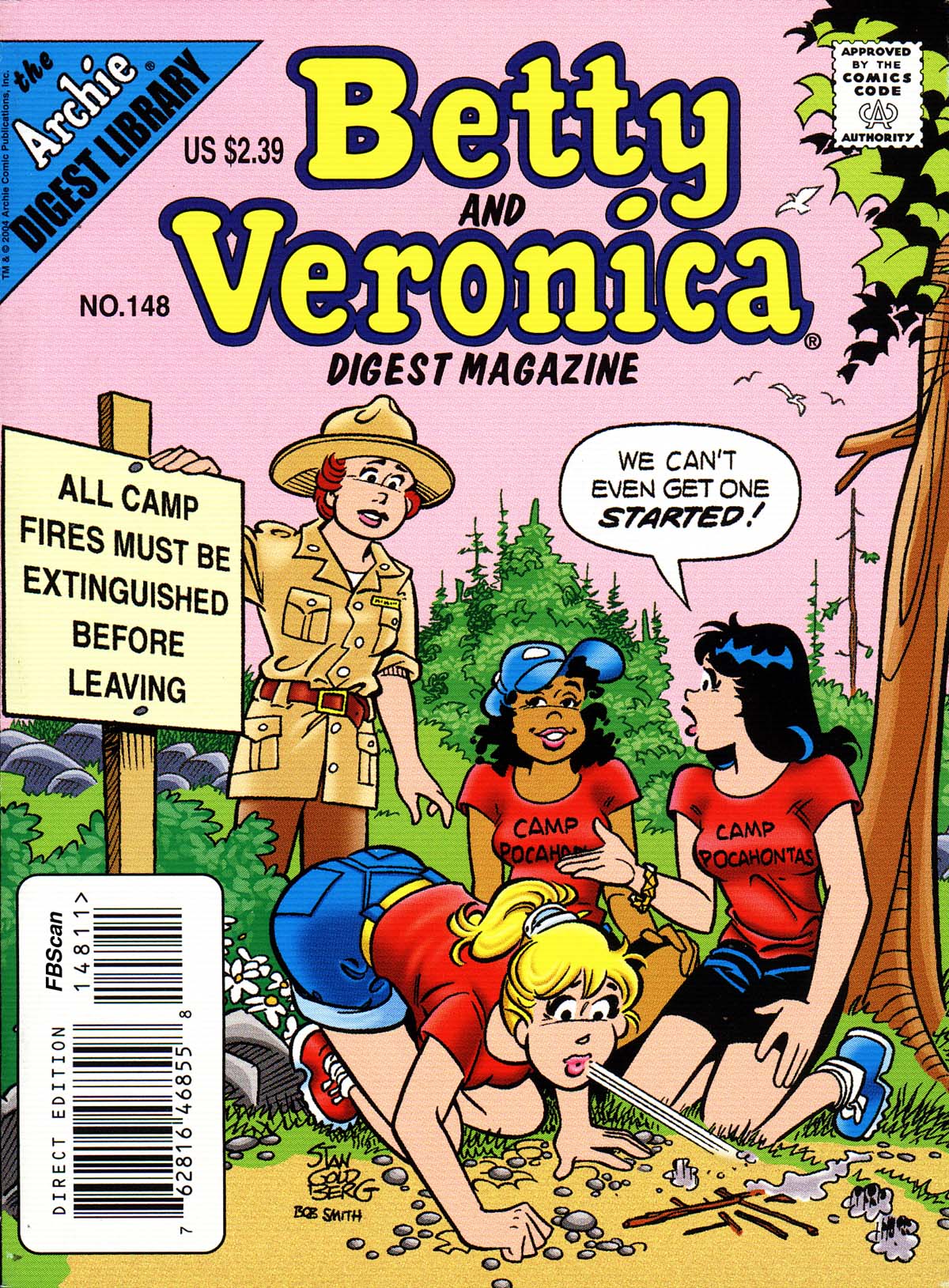 Read online Betty and Veronica Digest Magazine comic -  Issue #148 - 1
