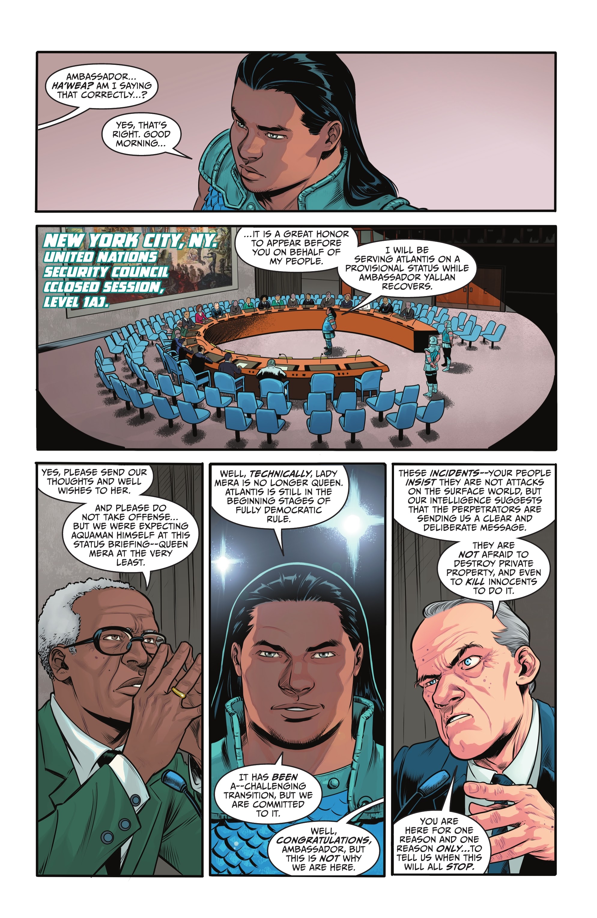 Read online Aquamen comic -  Issue #4 - 19
