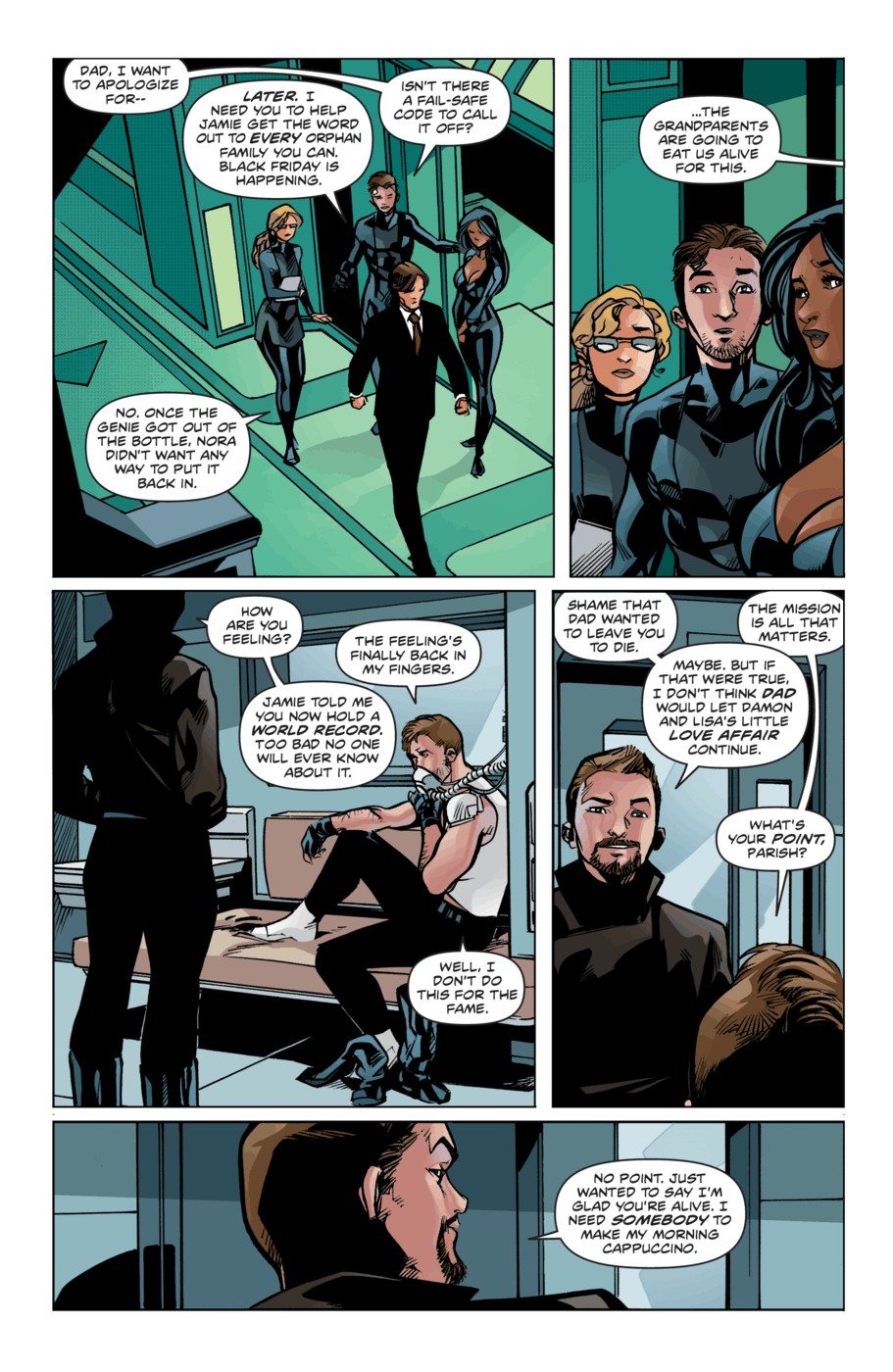 Read online Protocol: Orphans comic -  Issue #3 - 20