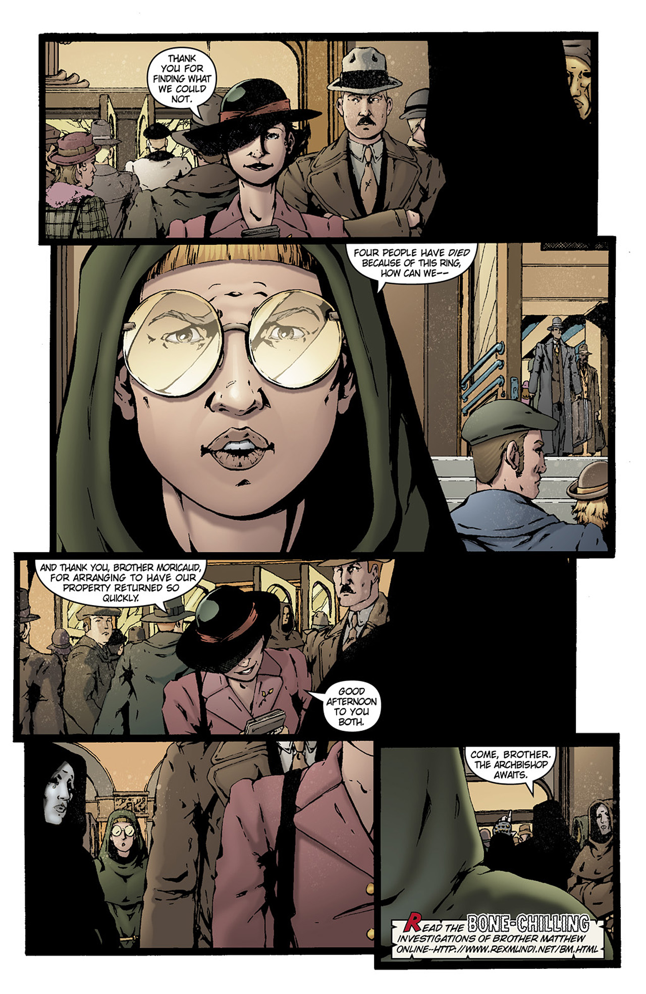 Read online Rex Mundi (2006) comic -  Issue # TPB 2 - 184