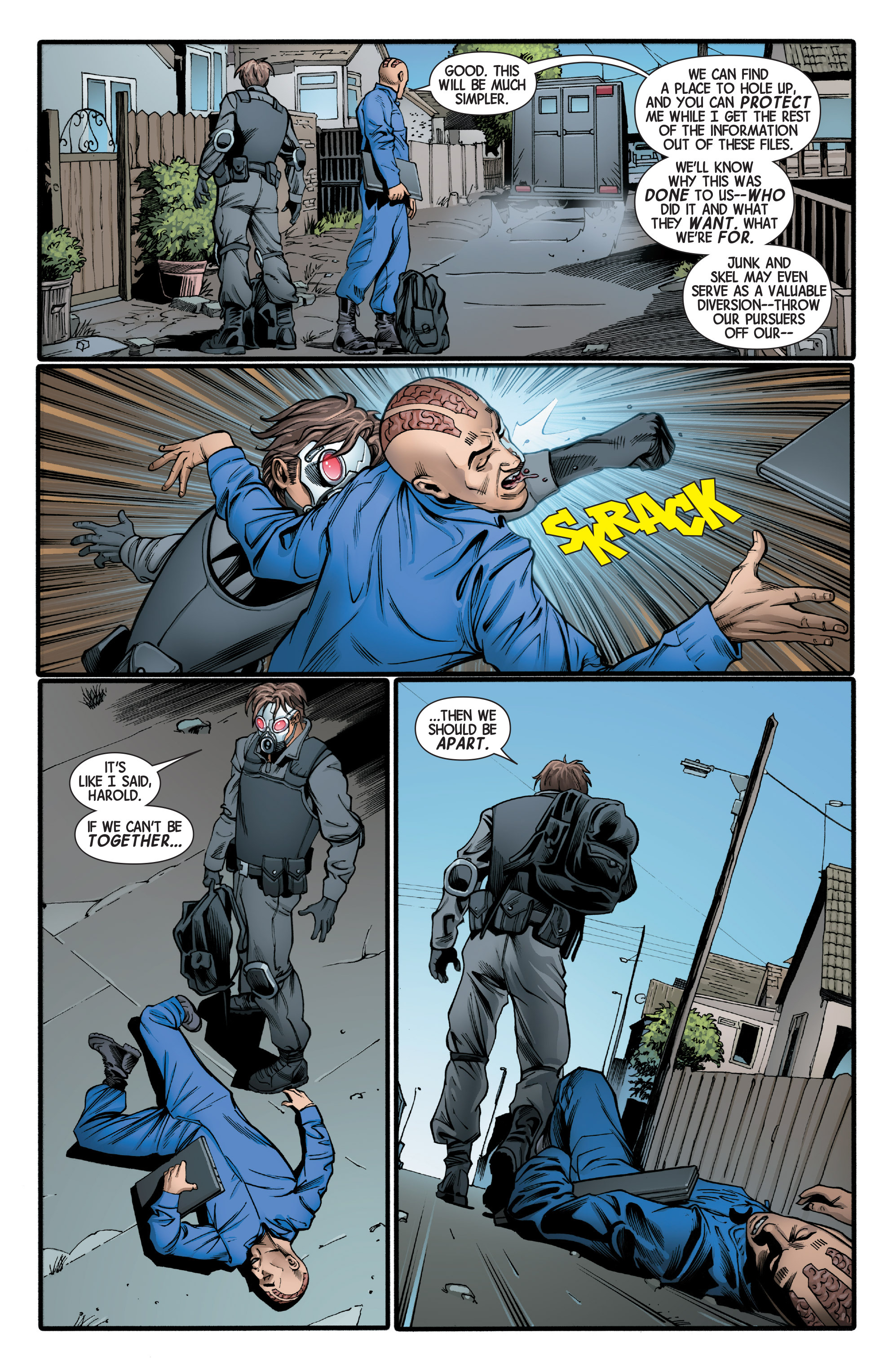Read online Death of Wolverine: The Weapon X Program comic -  Issue #4 - 10