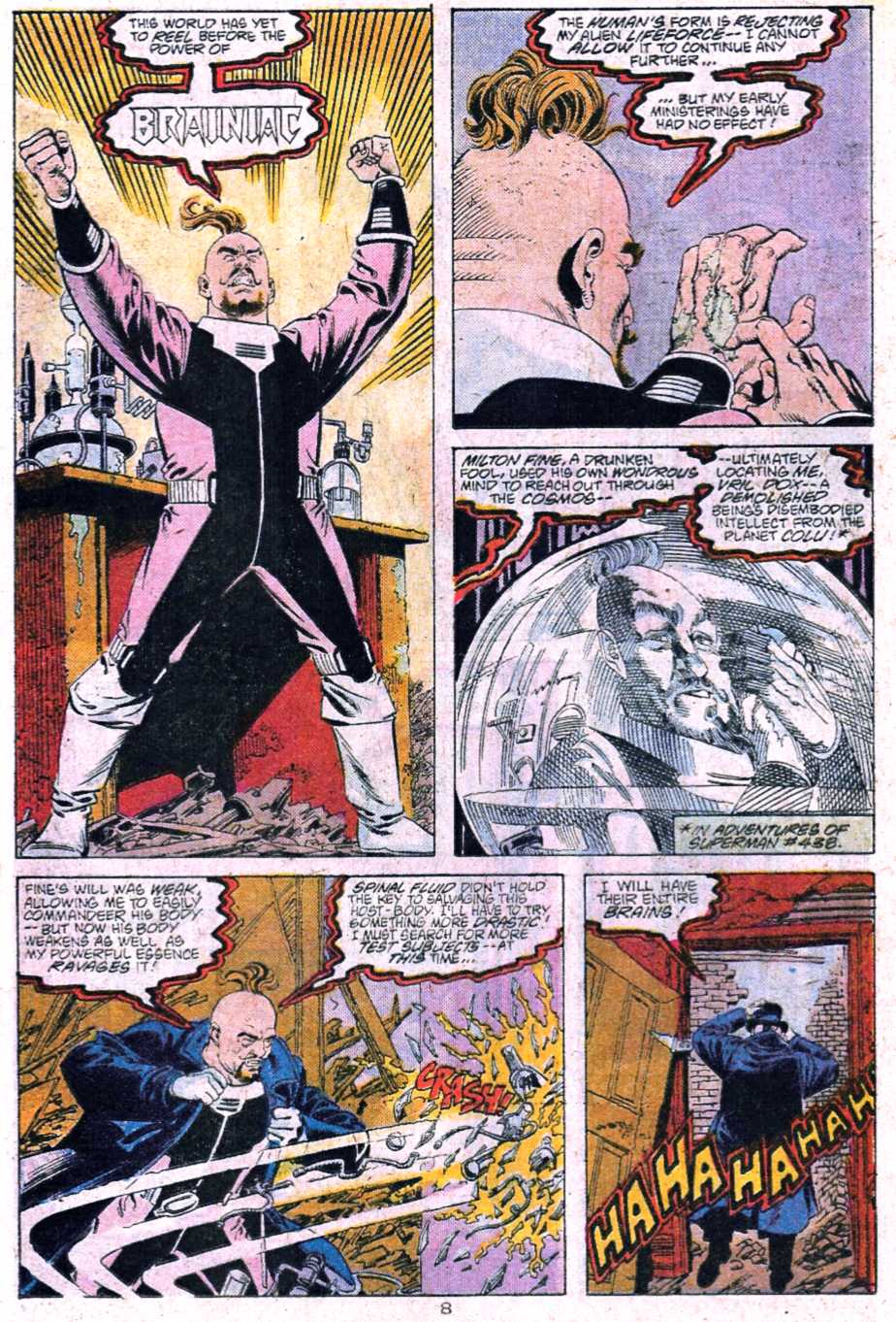 Read online Adventures of Superman (1987) comic -  Issue #445 - 9