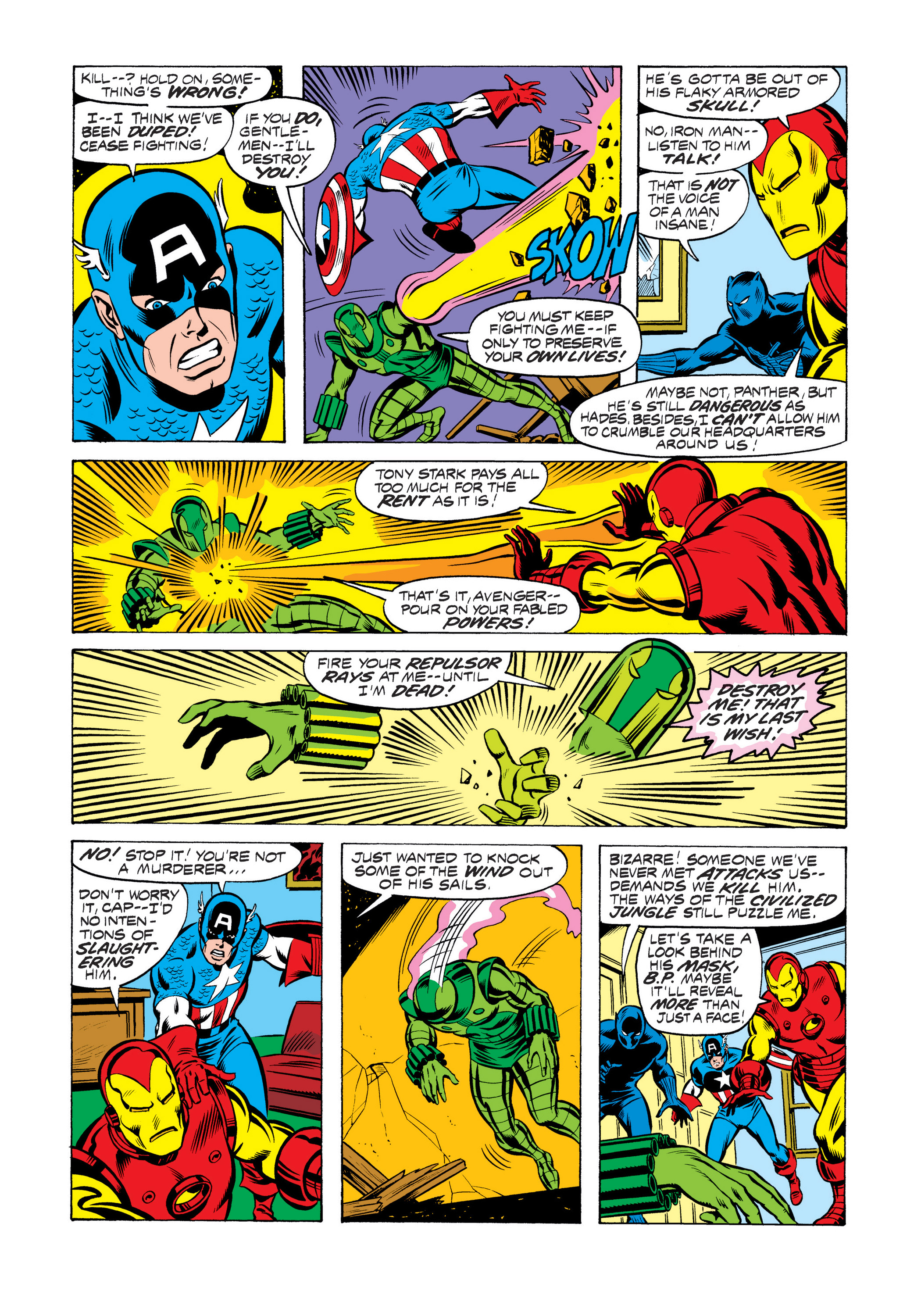 Read online Marvel Masterworks: The Avengers comic -  Issue # TPB 17 (Part 2) - 73