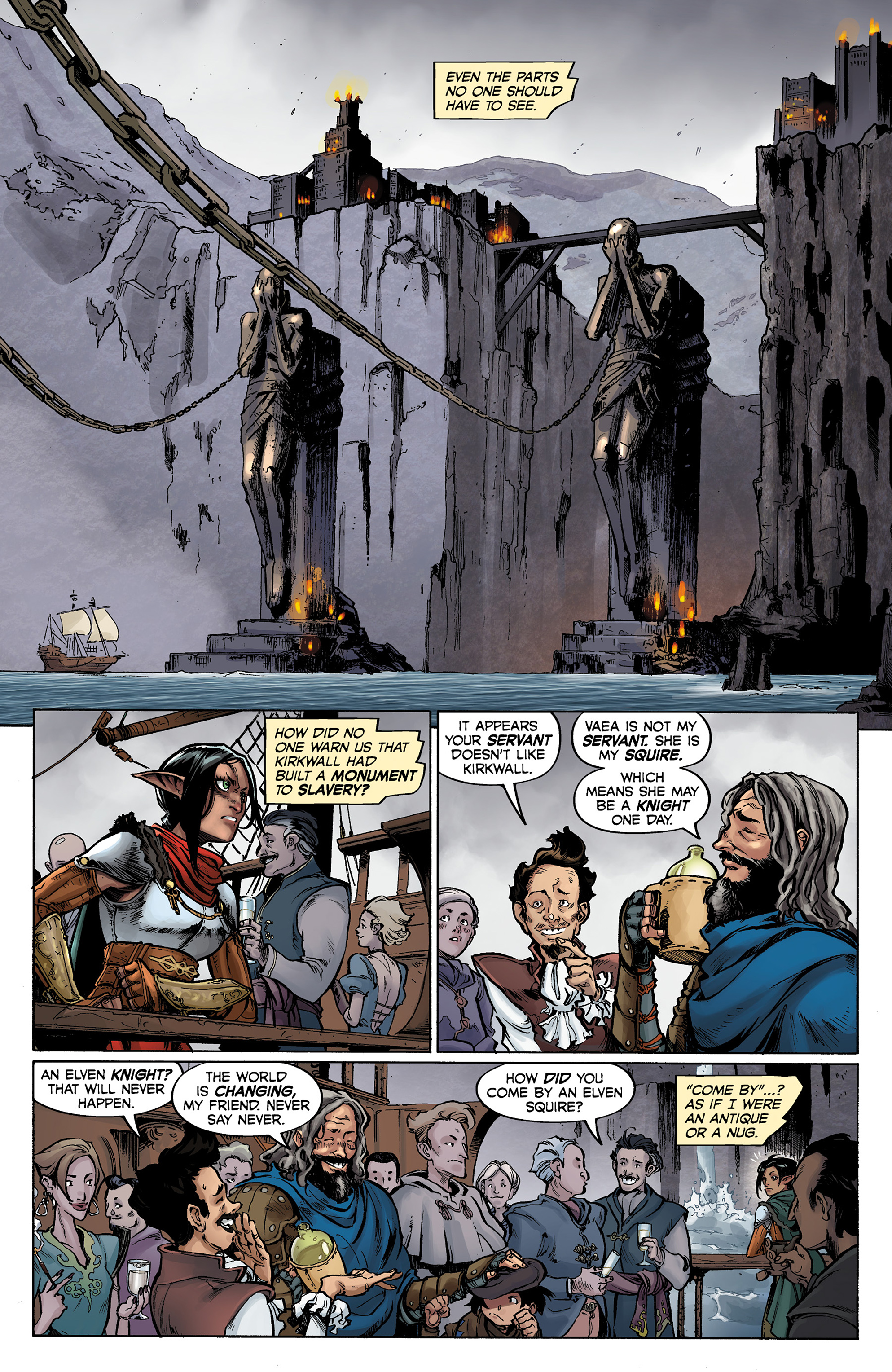 Read online Dragon Age: Knight Errant comic -  Issue #1 - 6