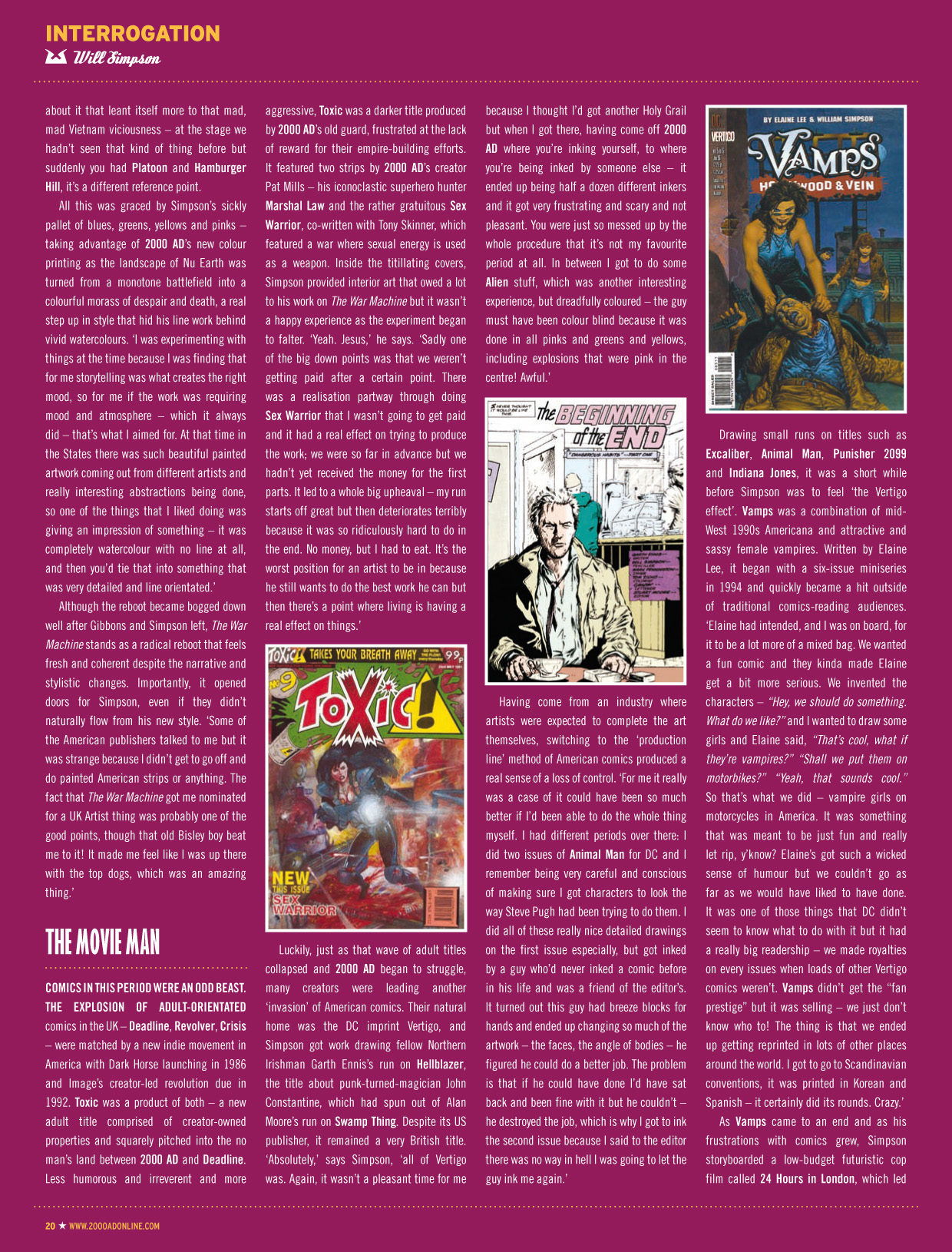 Read online Judge Dredd Megazine (Vol. 5) comic -  Issue #342 - 20