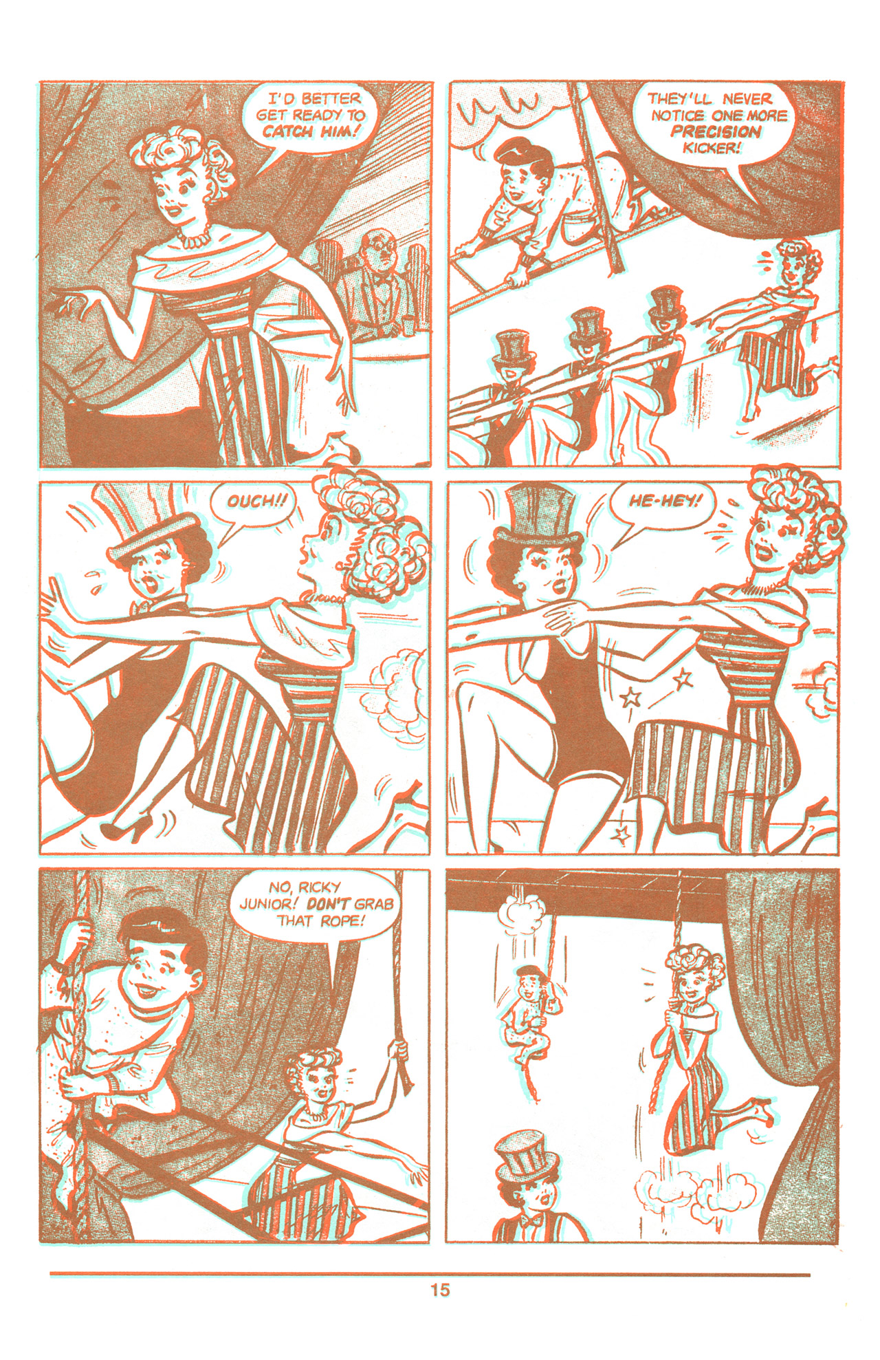 Read online I Love Lucy in 3-D comic -  Issue # Full - 17