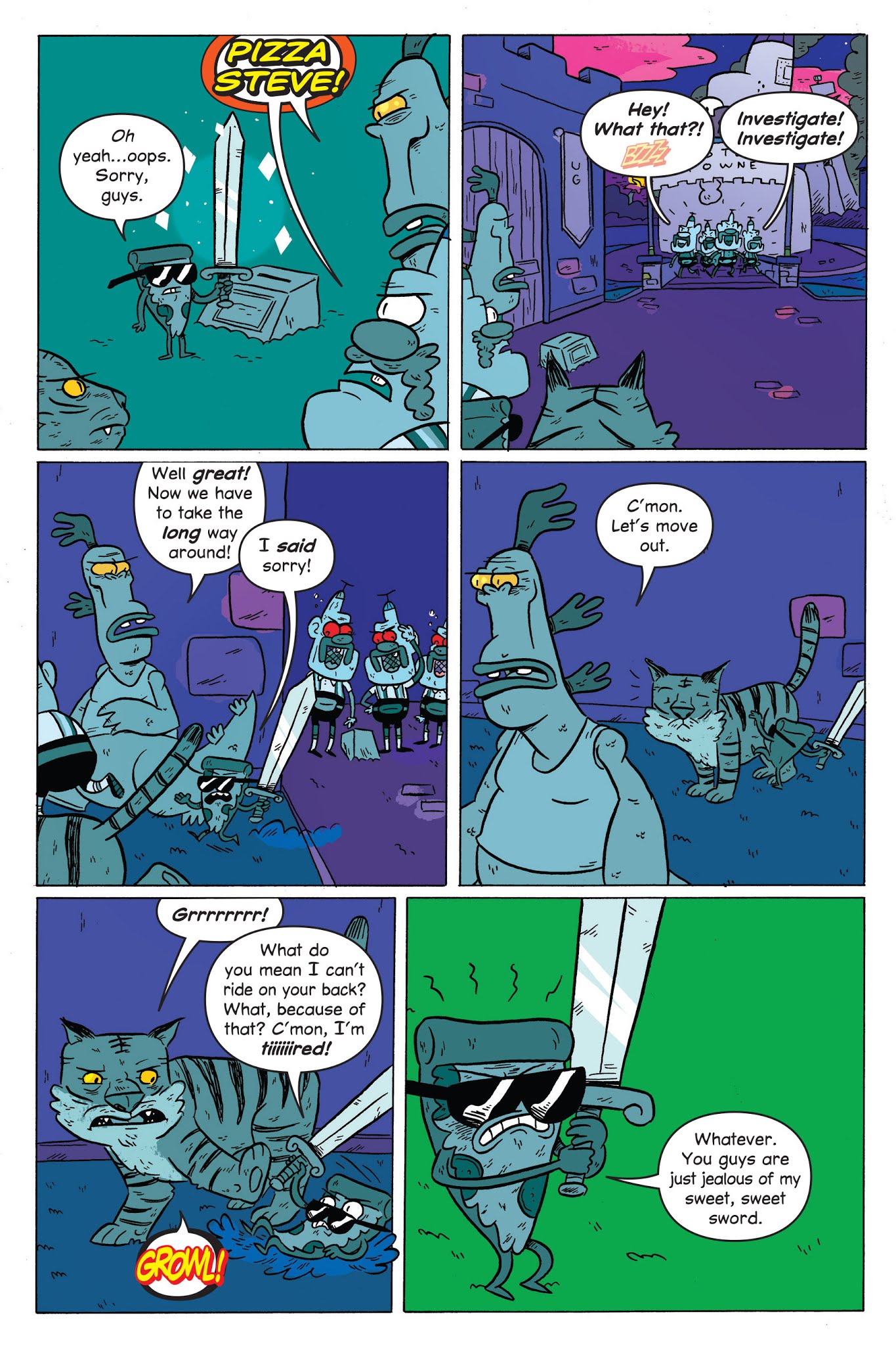 Read online Uncle Grandpa in Uncle Grandpaland comic -  Issue # TPB - 84