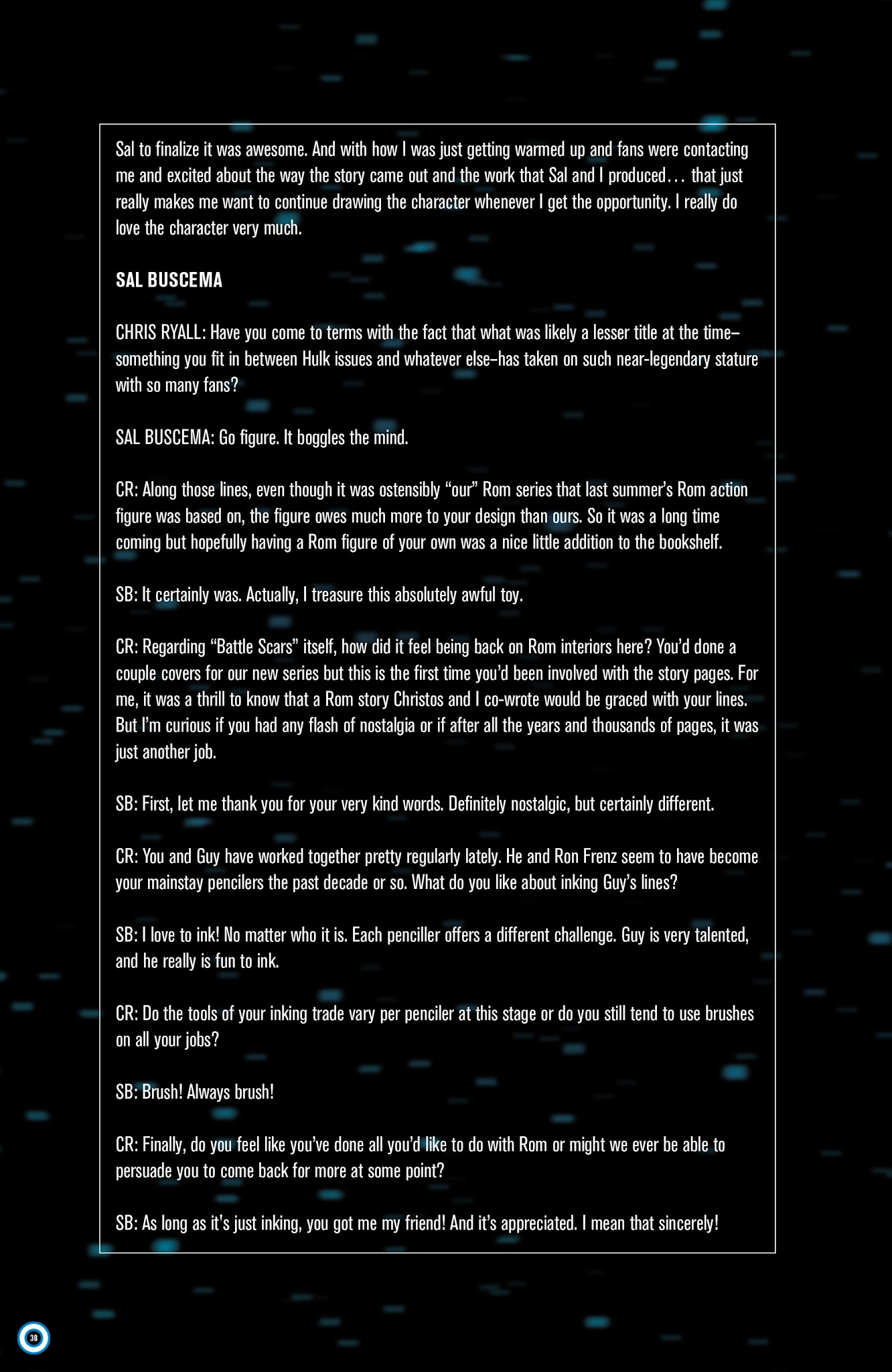 Read online ROM: Tales of the Solstar Order One-Shot comic -  Issue # Full - 39