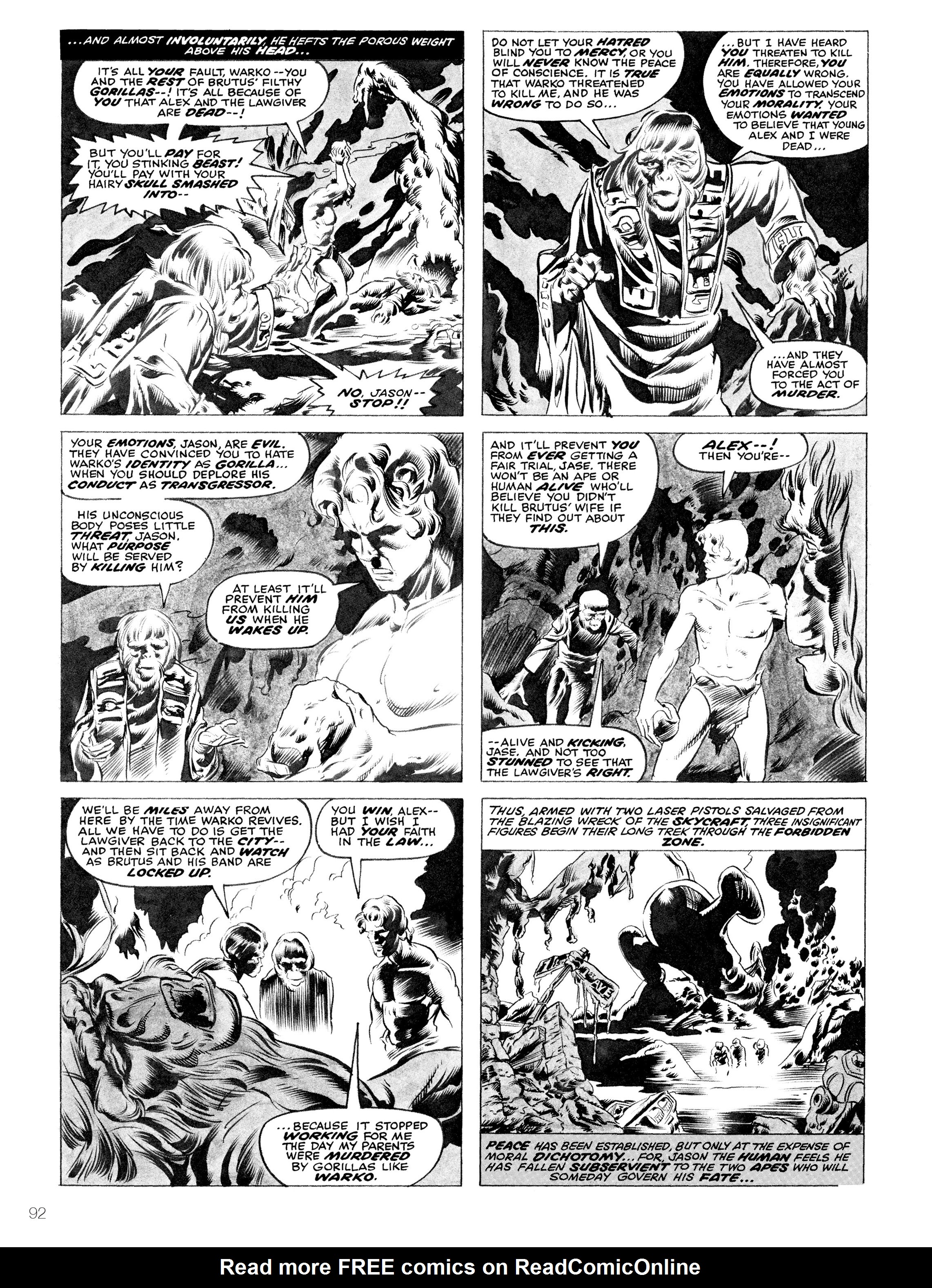 Read online Planet of the Apes: Archive comic -  Issue # TPB 1 (Part 1) - 88