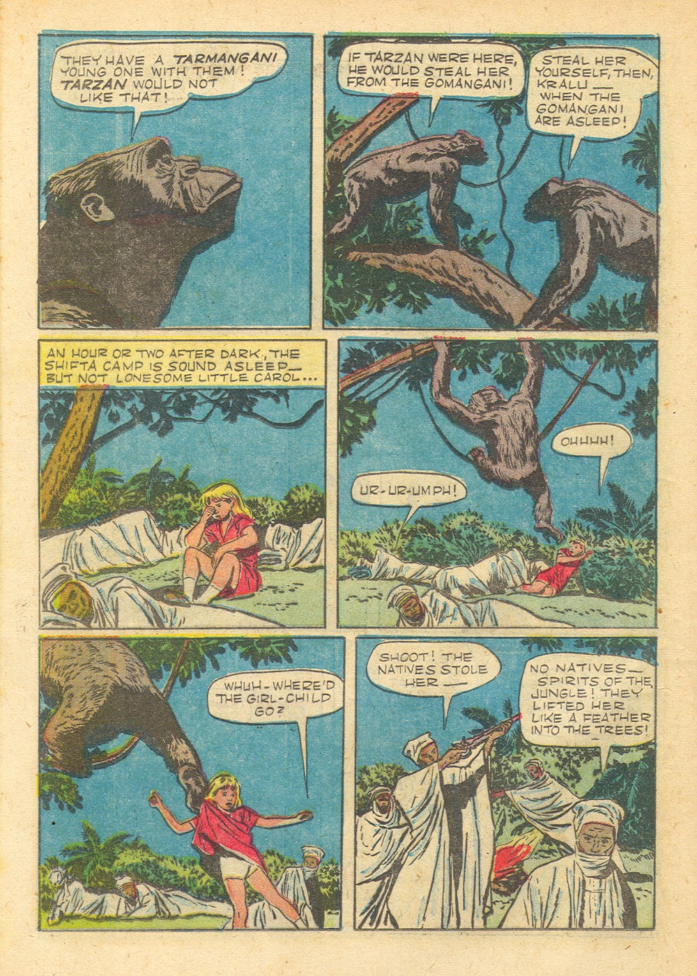 Read online Tarzan (1948) comic -  Issue #23 - 30