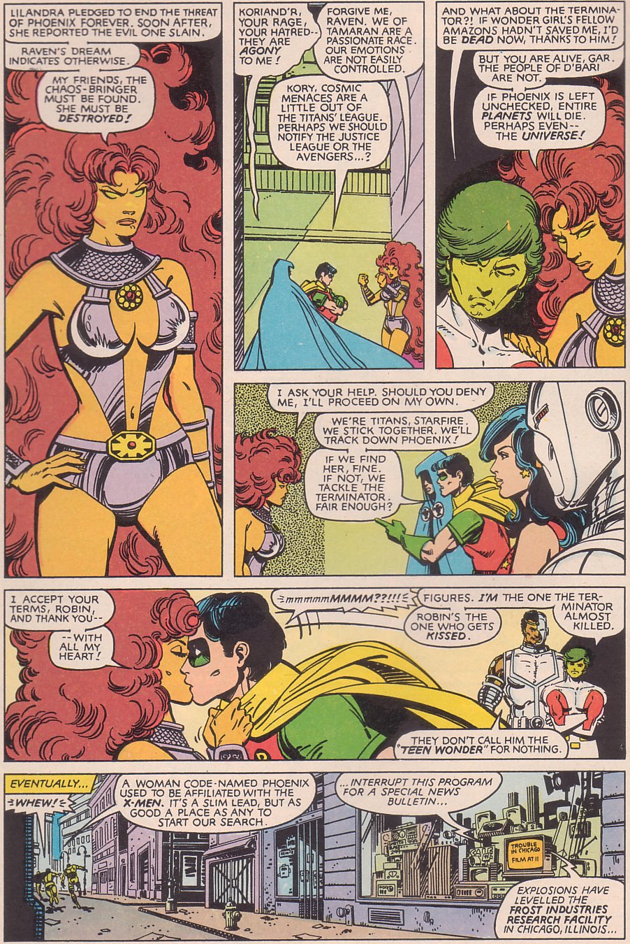 Read online Marvel and DC Present featuring The Uncanny X-Men and The New Teen Titans comic -  Issue # Full - 20