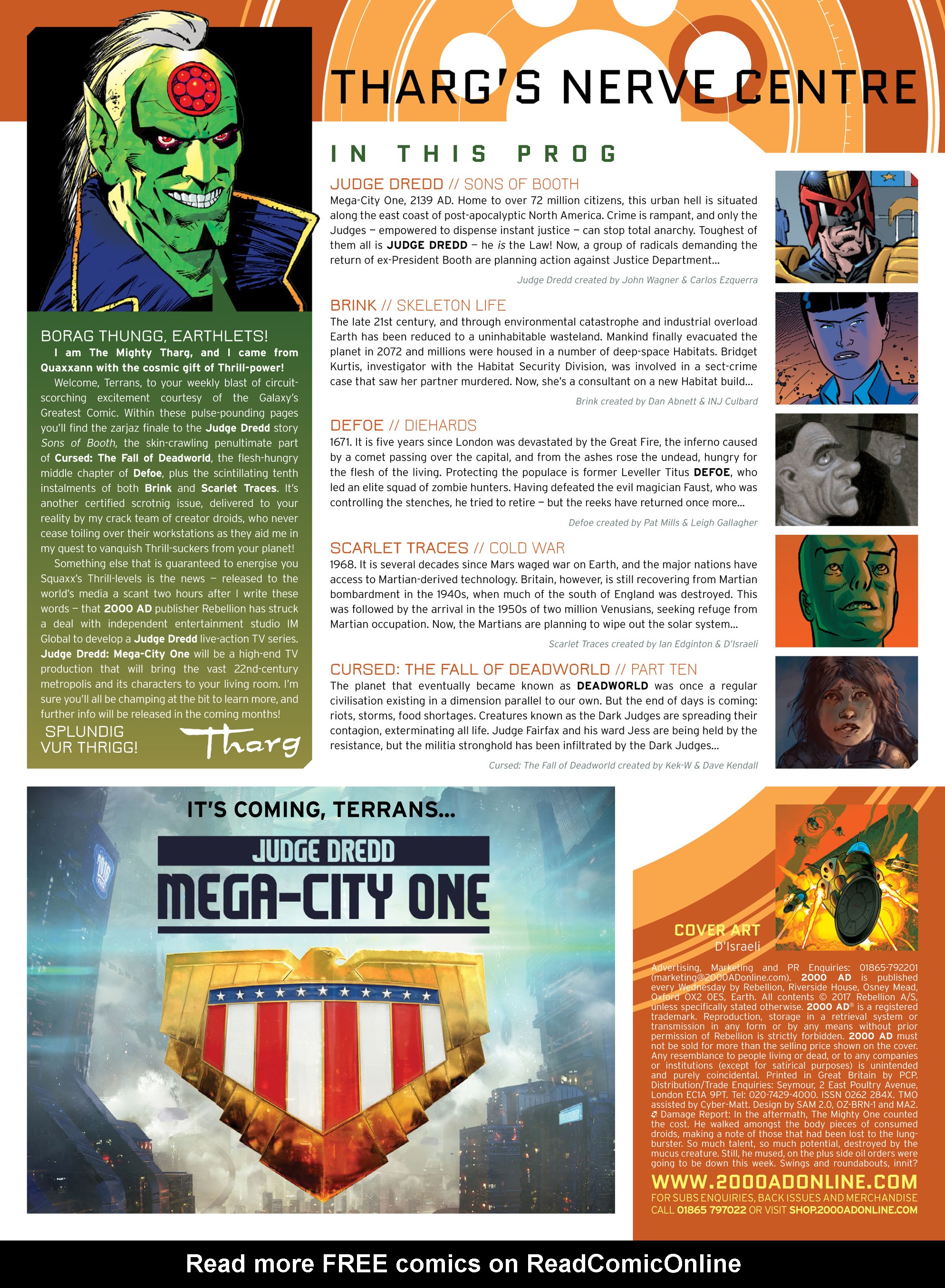 Read online 2000 AD comic -  Issue #2032 - 2