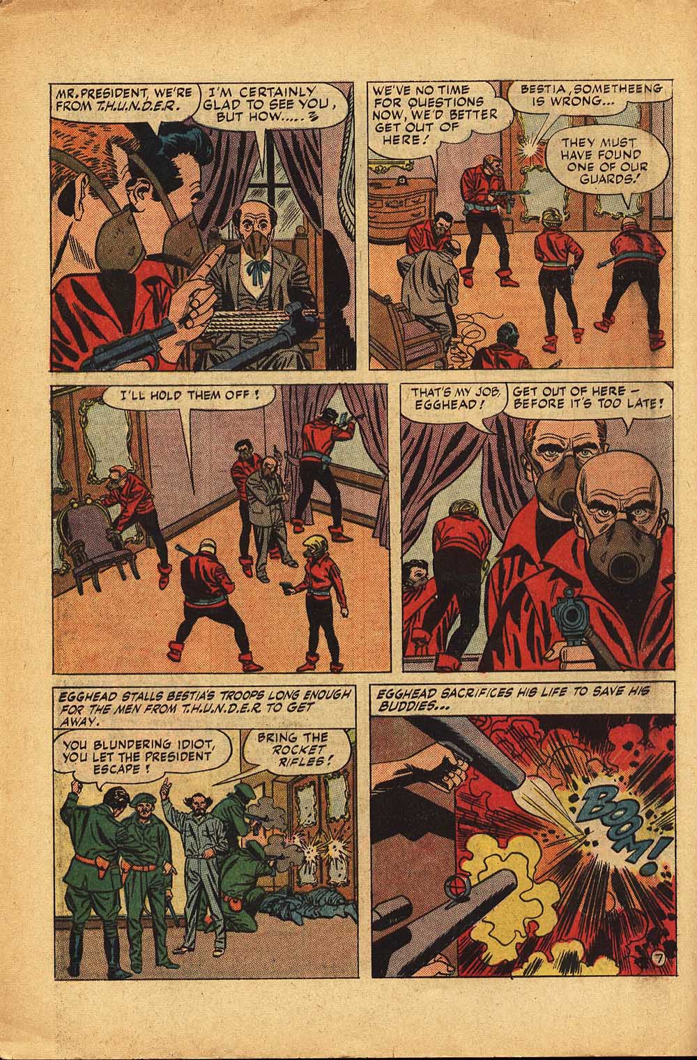 Read online T.H.U.N.D.E.R. Agents (1965) comic -  Issue #2 - 56