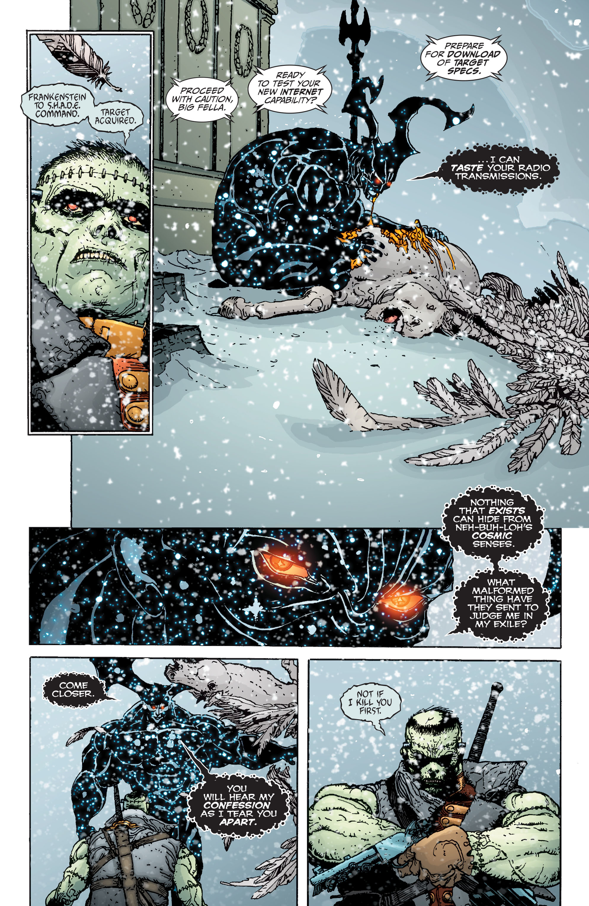Read online Seven Soldiers: Frankenstein comic -  Issue #4 - 3
