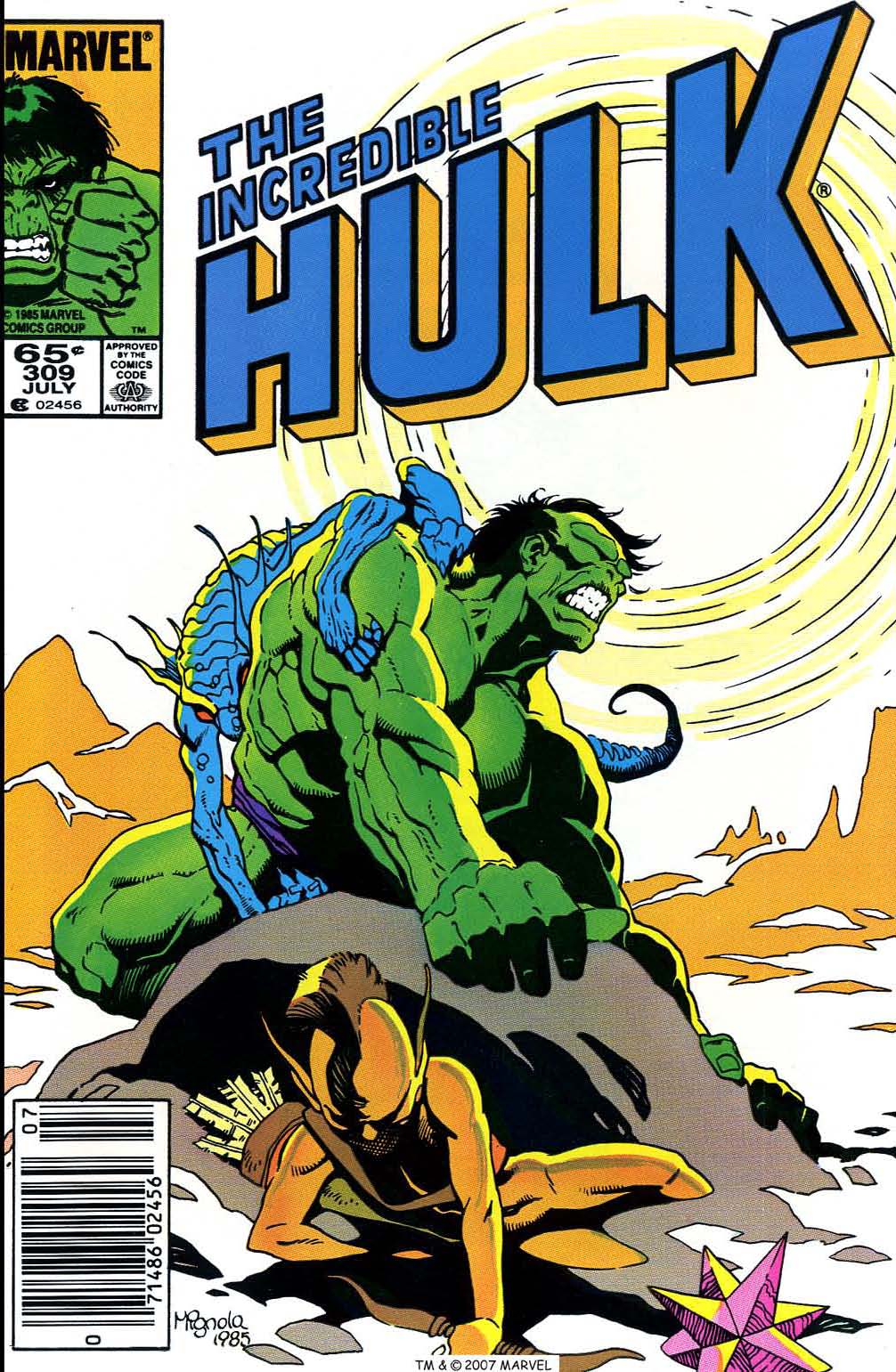 Read online The Incredible Hulk (1968) comic -  Issue #309 - 1