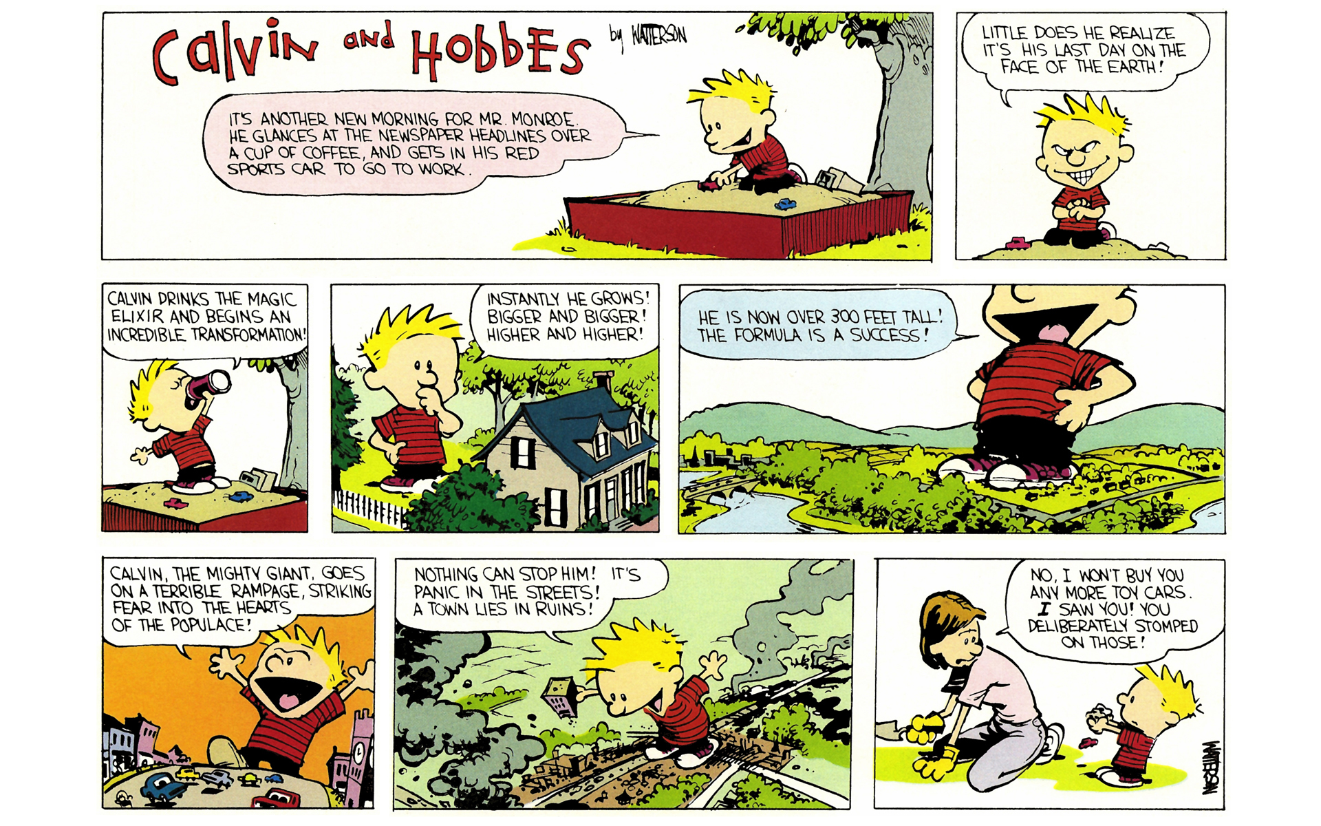 Read online Calvin and Hobbes comic -  Issue #1 - 145