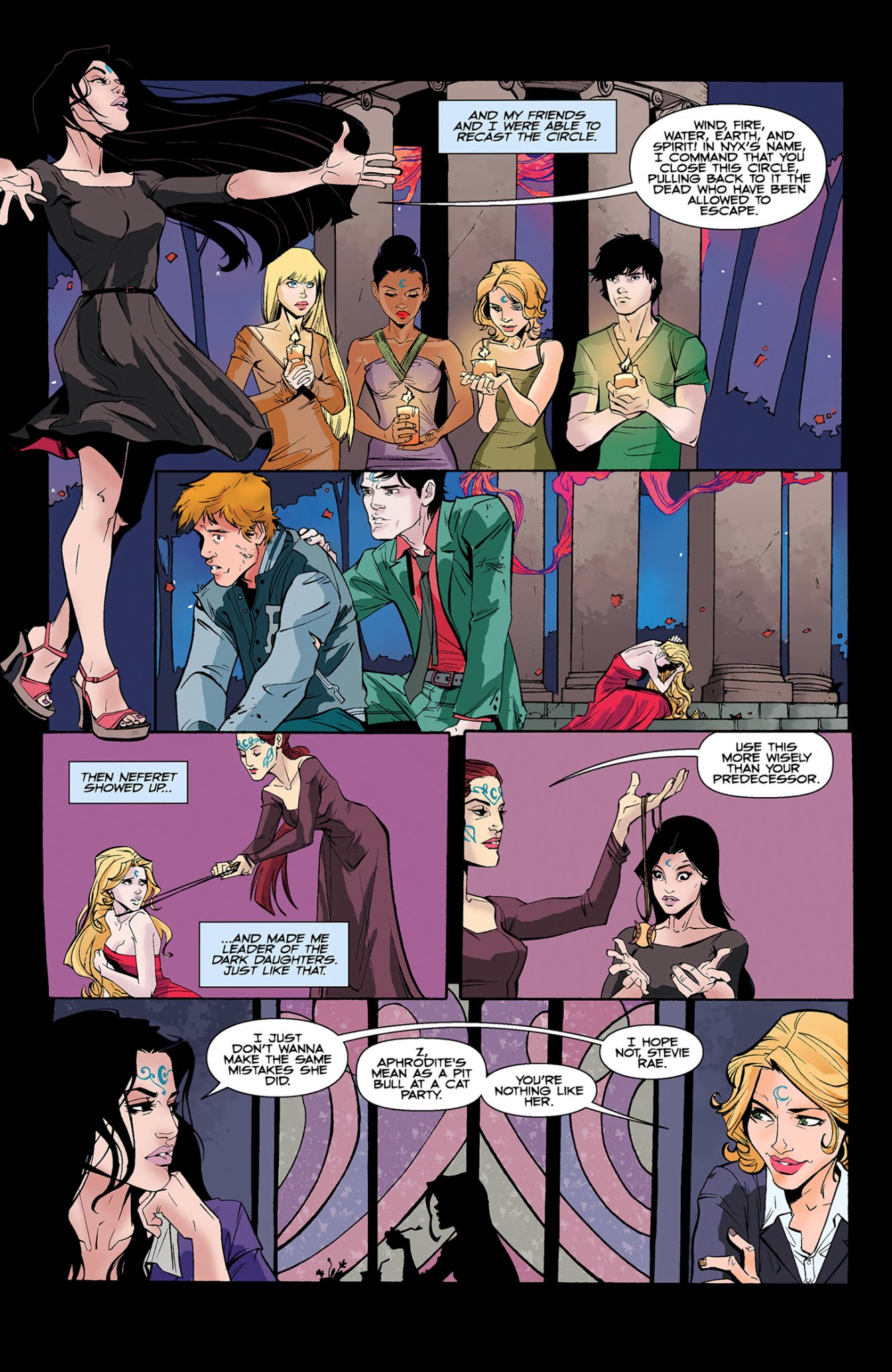 Read online House of Night comic -  Issue #4 - 7