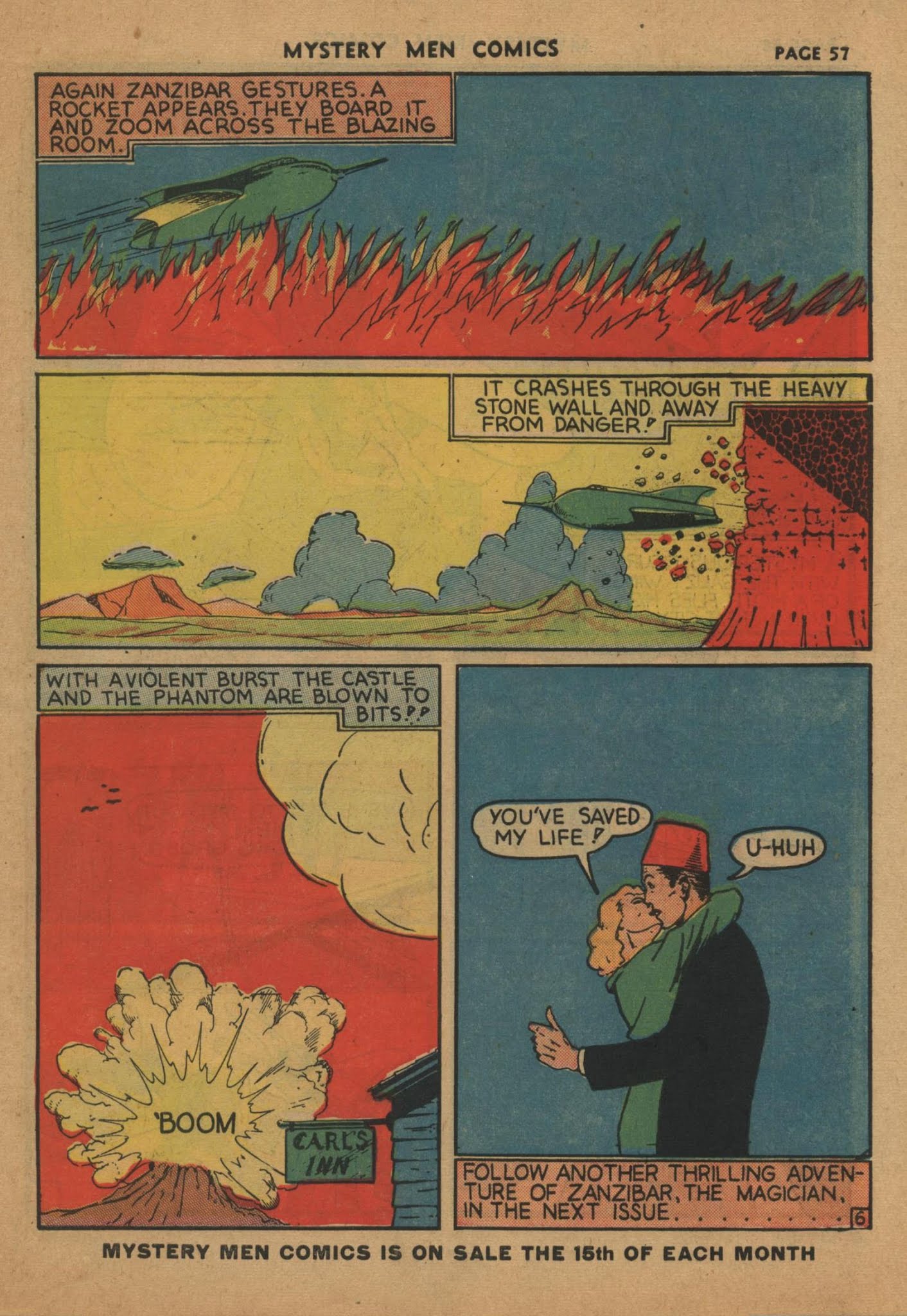 Read online Mystery Men Comics comic -  Issue #9 - 59