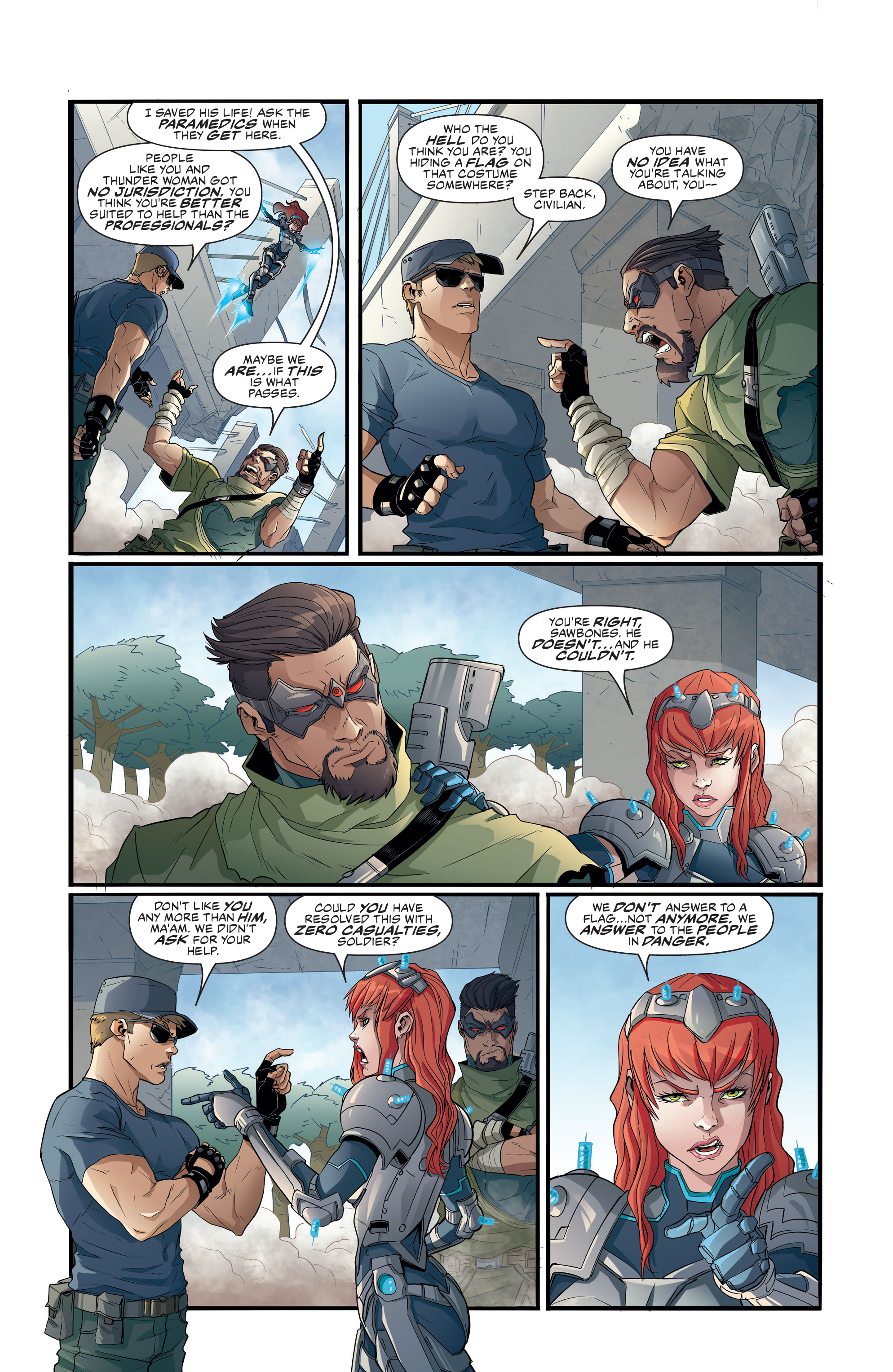Read online Commanders In Crisis comic -  Issue #2 - 12
