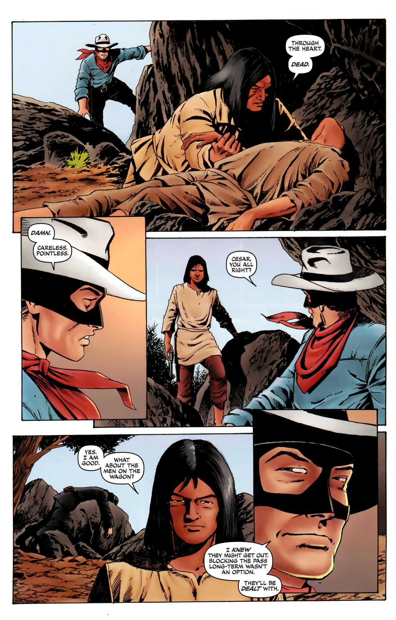 Read online The Lone Ranger & Zorro: The Death of Zorro comic -  Issue #4 - 11