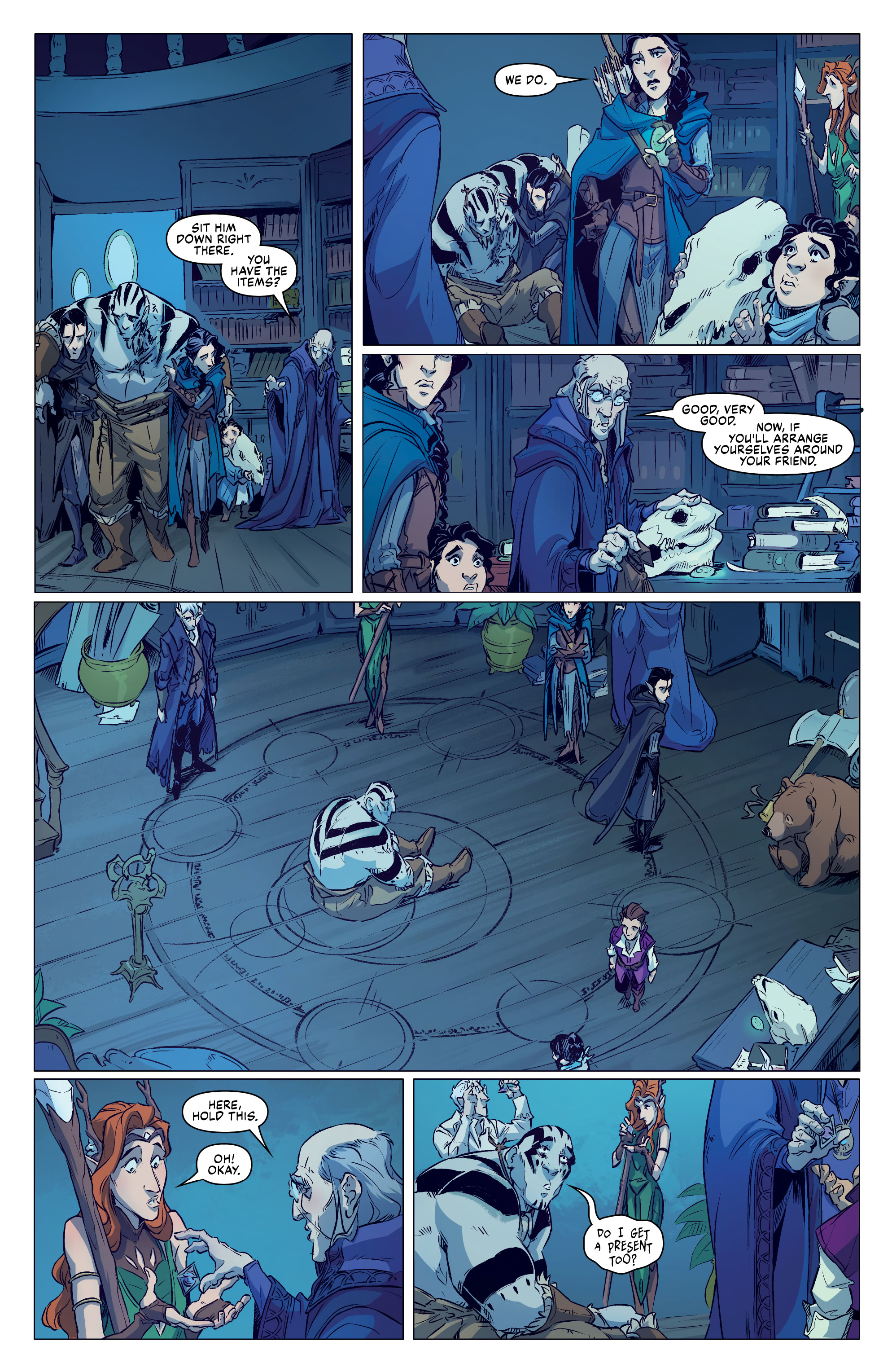 Read online Critical Role Vox Machina Origins comic -  Issue #6 - 9