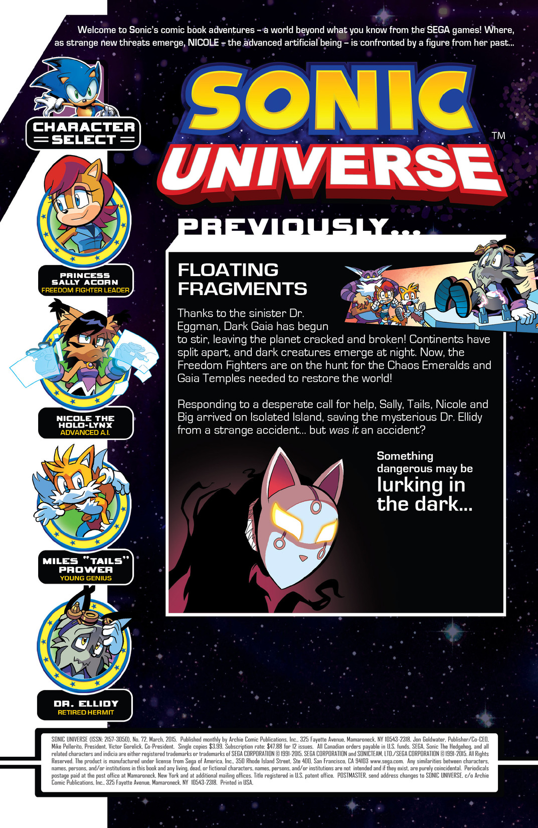 Read online Sonic Universe comic -  Issue #72 - 2