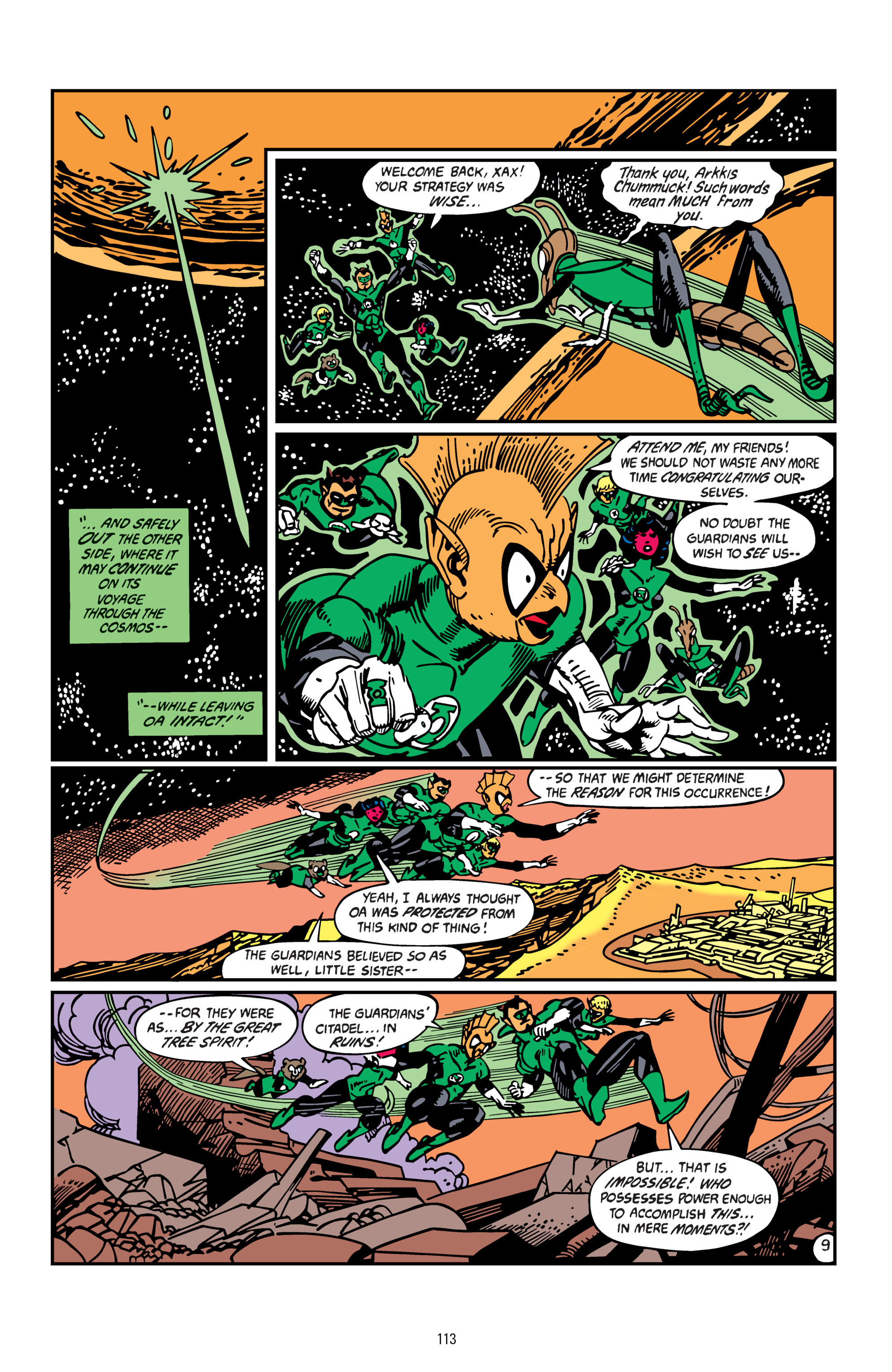 Read online Tales of the Green Lantern Corps comic -  Issue # _TPB 2 - 111