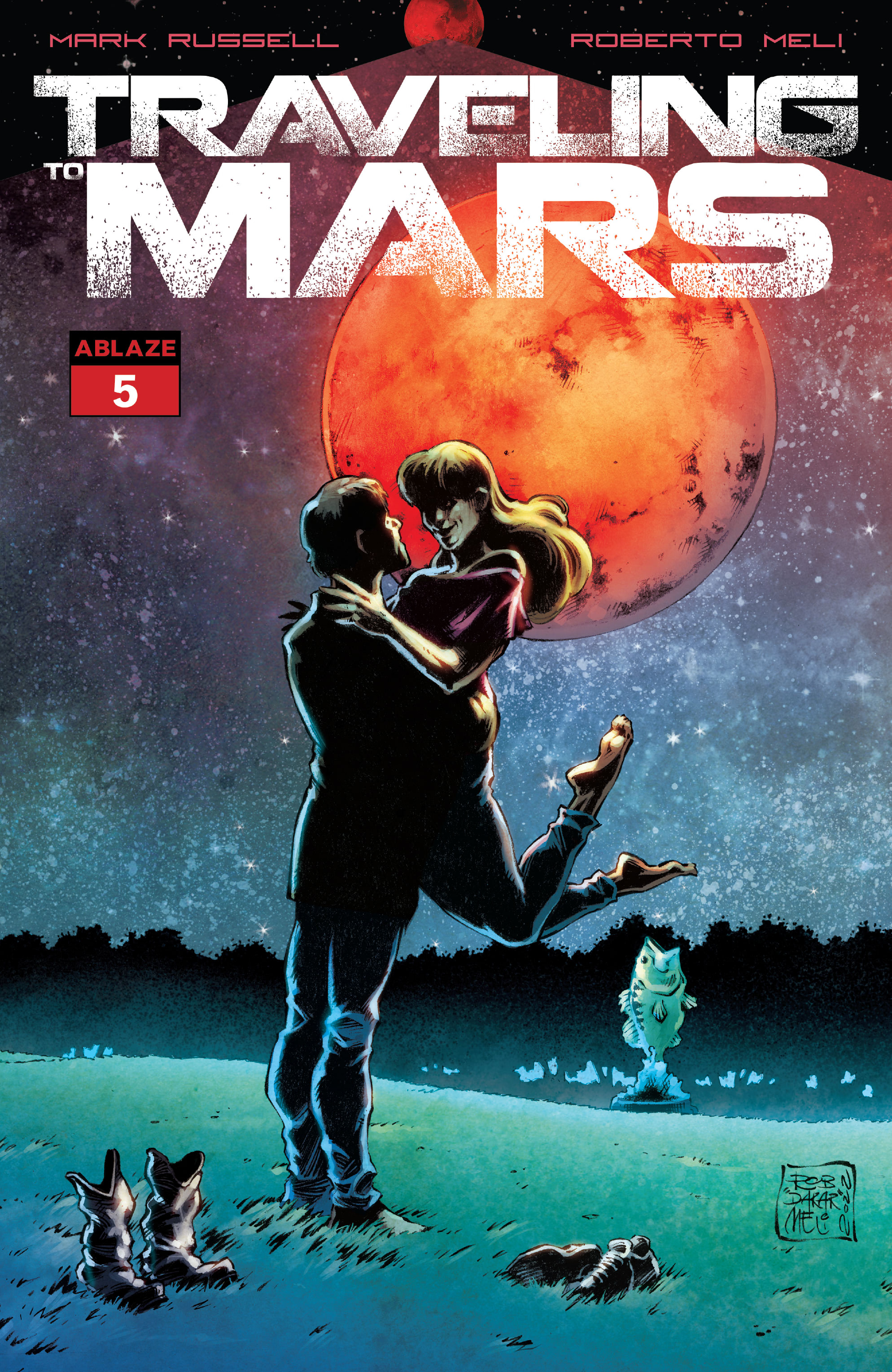 Read online Traveling To Mars comic -  Issue #5 - 1