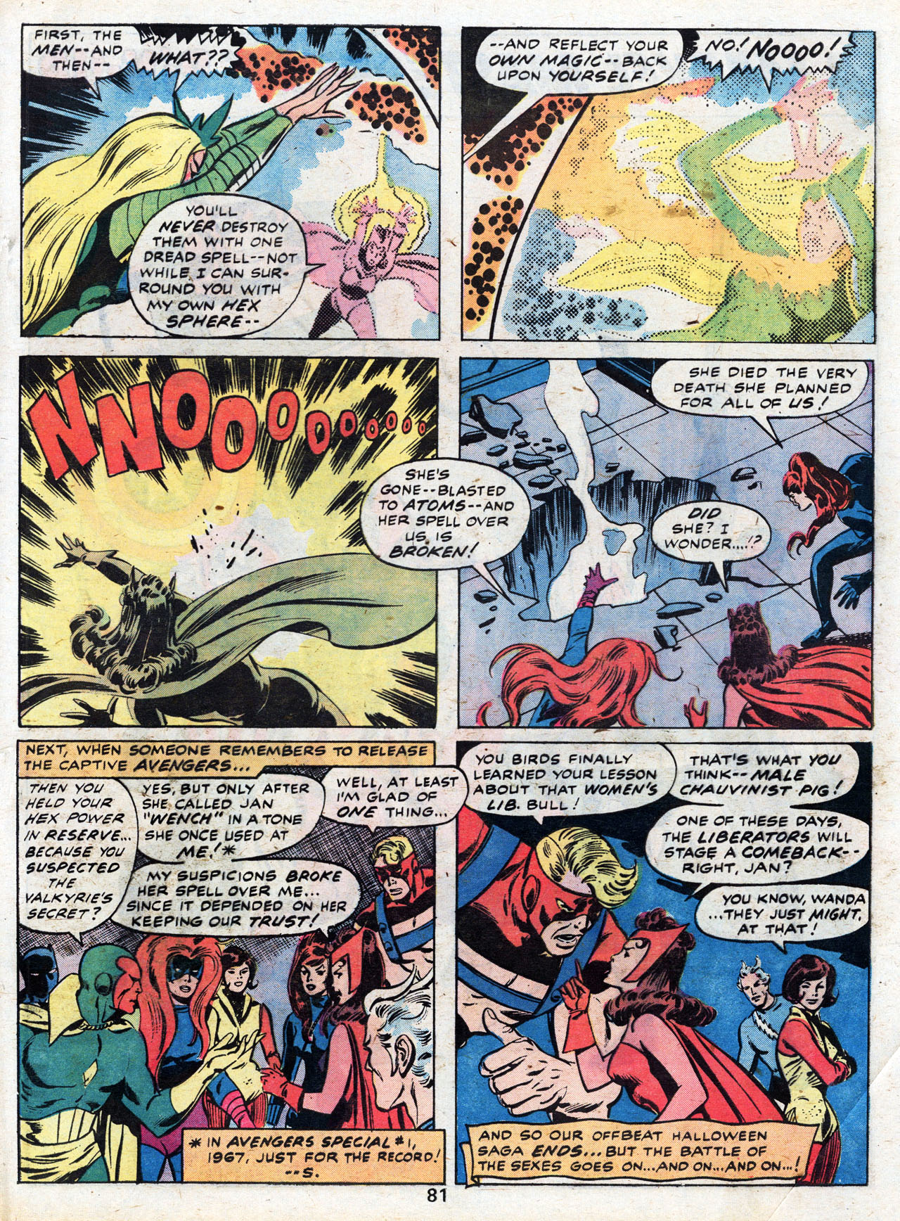 Read online Marvel Treasury Edition comic -  Issue #7 - 80