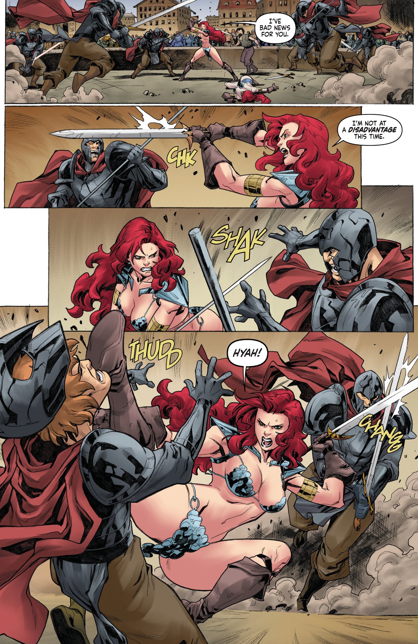 Read online Red Sonja Vol. 4 comic -  Issue # _TPB 3 (Part 2) - 1