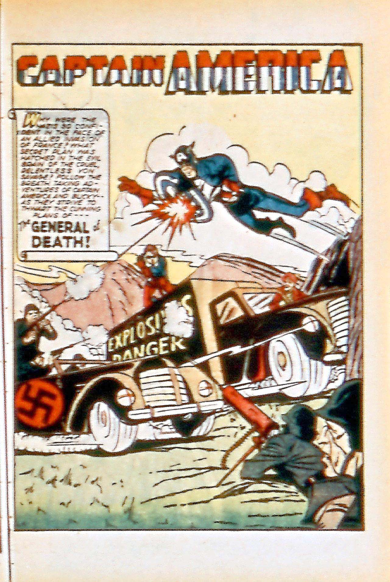 Read online Captain America Comics comic -  Issue #36 - 45