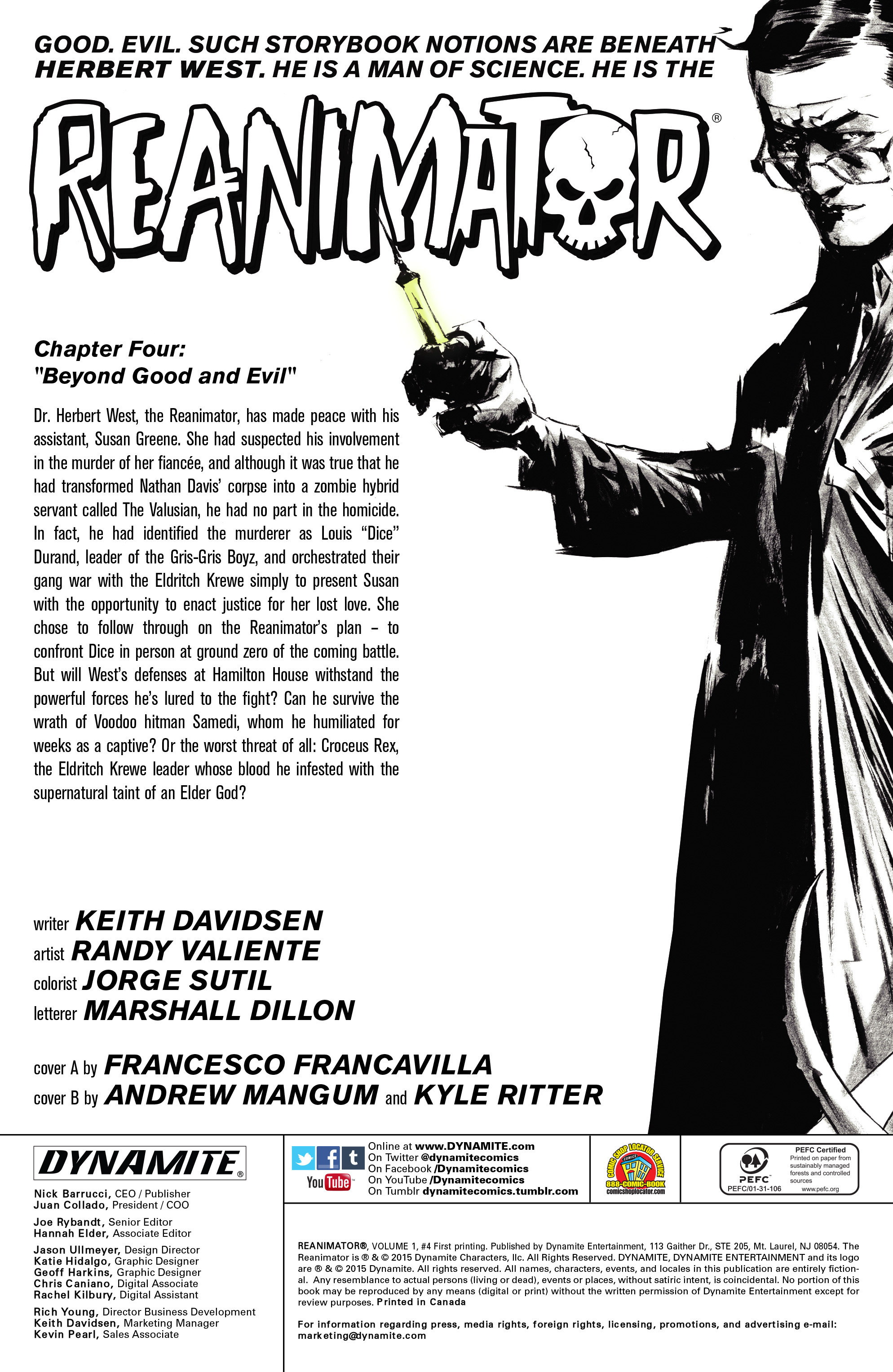 Read online Reanimator comic -  Issue #4 - 2