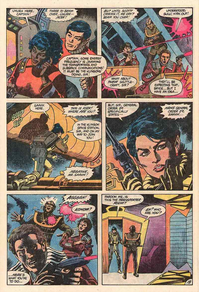 Read online Star Trek (1984) comic -  Issue #2 - 19