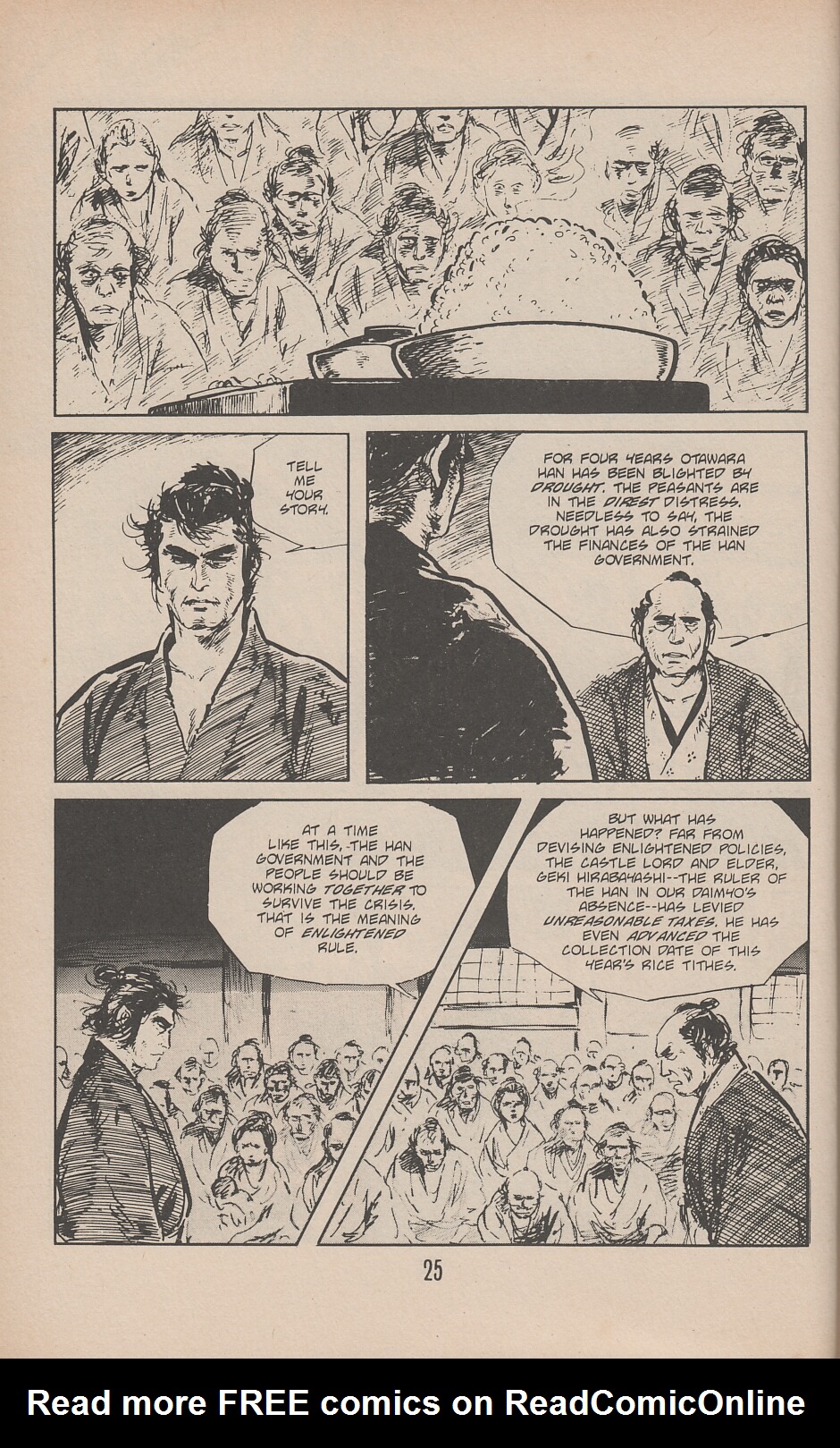 Read online Lone Wolf and Cub comic -  Issue #39 - 33