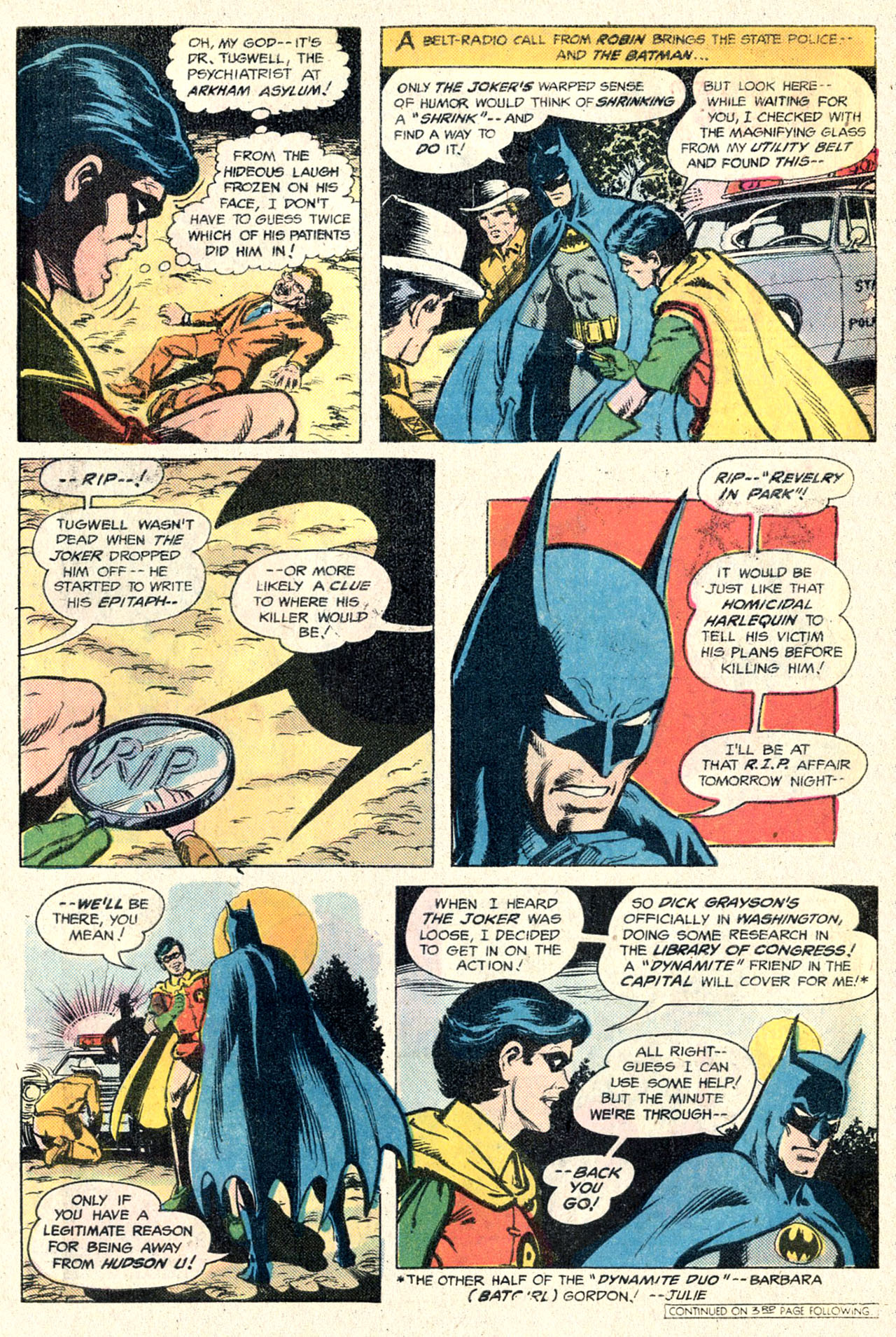 Read online Batman (1940) comic -  Issue #286 - 6