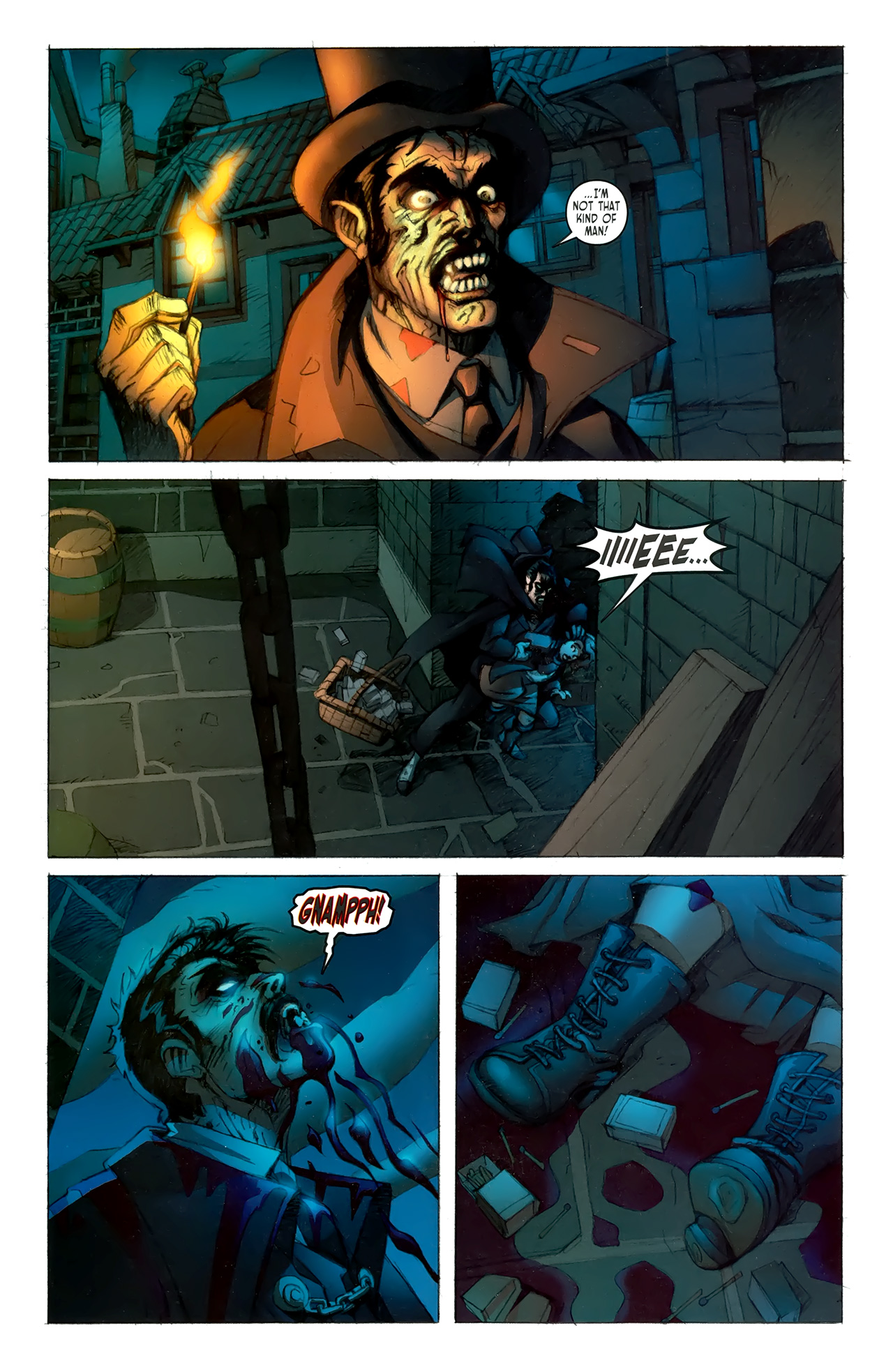 Read online Victorian Undead: Sherlock Holmes vs. Jekyll and Hyde comic -  Issue # Full - 5
