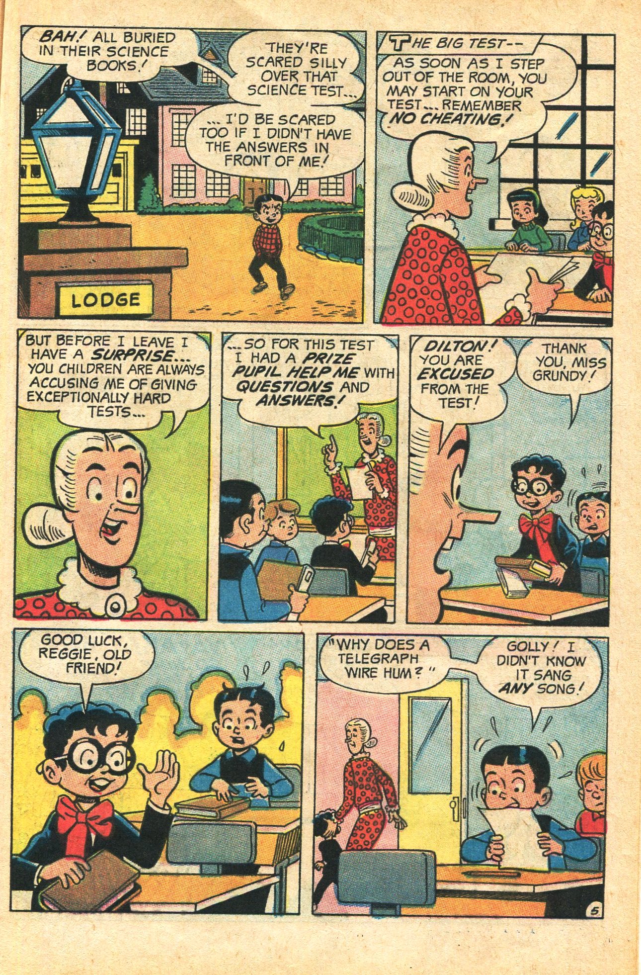 Read online The Adventures of Little Archie comic -  Issue #51 - 57