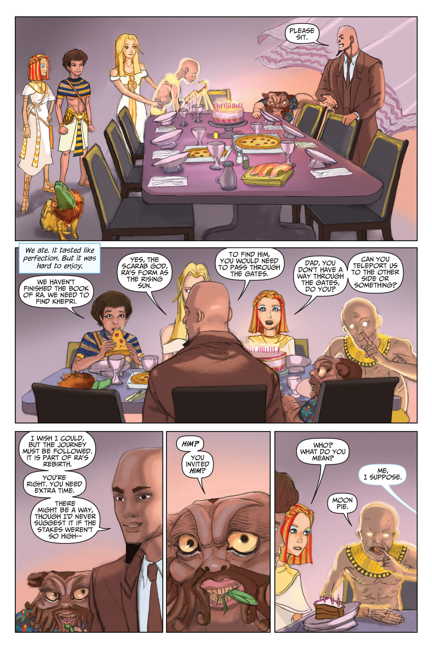 Read online The Kane Chronicles comic -  Issue # TPB 2 - 113