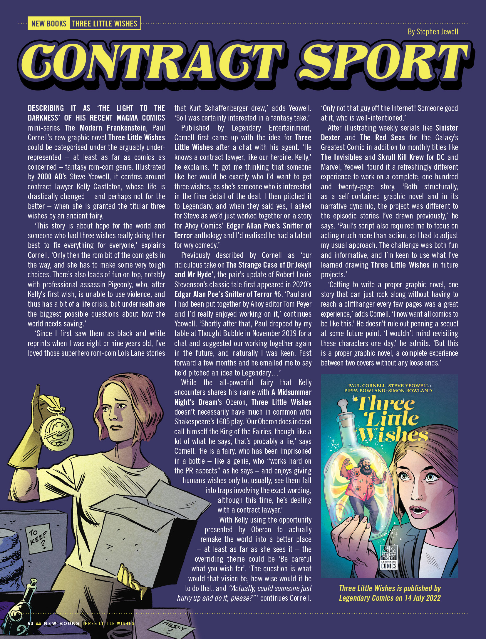 Read online Judge Dredd Megazine (Vol. 5) comic -  Issue #445 - 63